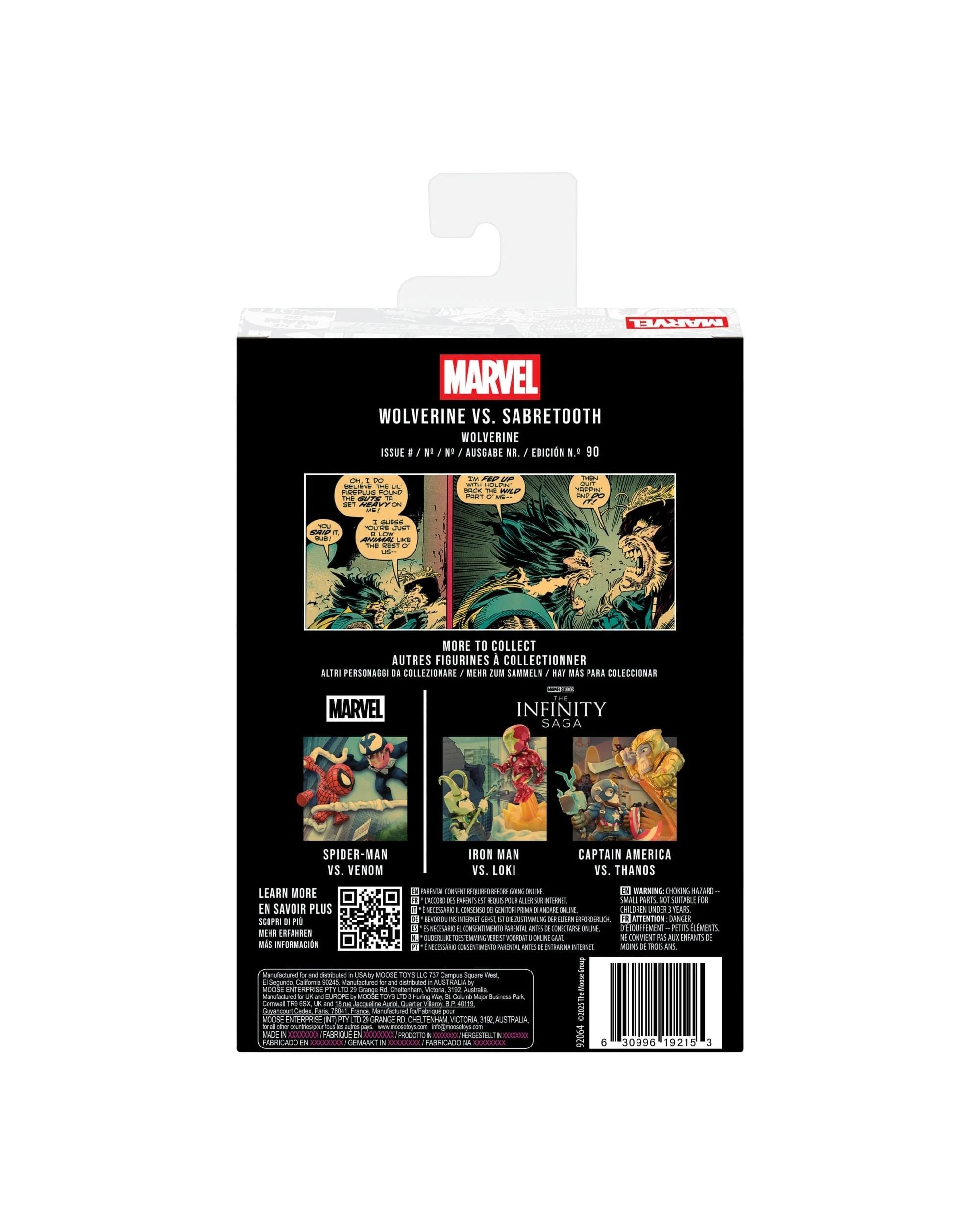 7 Fandrop Marvel MV01 Wolverine vs Sabretooth 2 Figure Diorama, 7 of 7