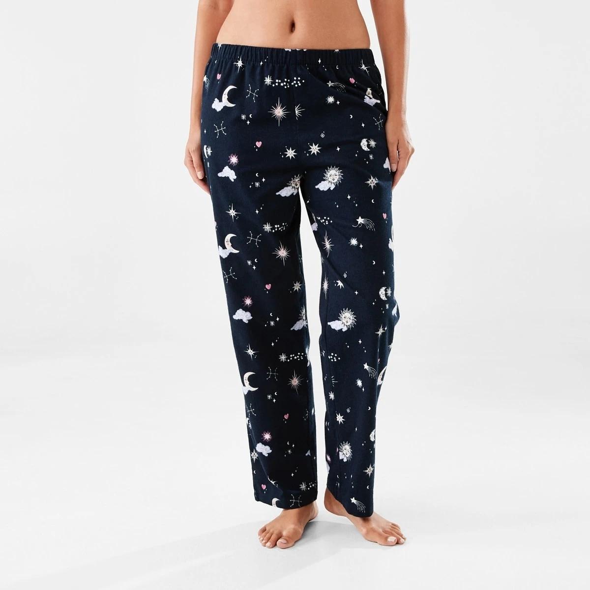 1 Printed Flannel Pants Cosmic, 1 of 5