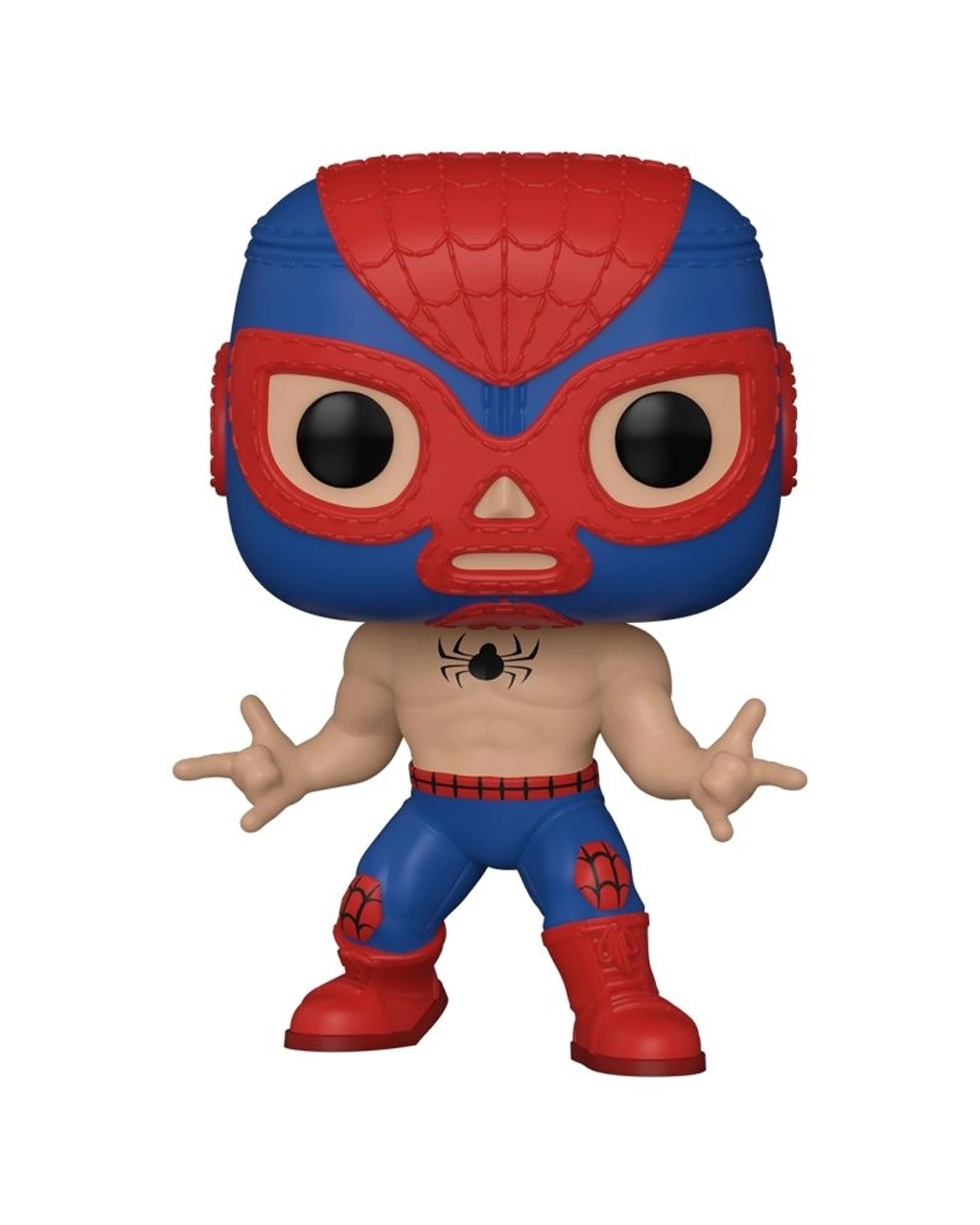 1 Pop Vinyl Figurine Marvel Lucha Libre - El Aracno Spider-Man 10cm Plastic Vinyl - Multi, 1 of 3