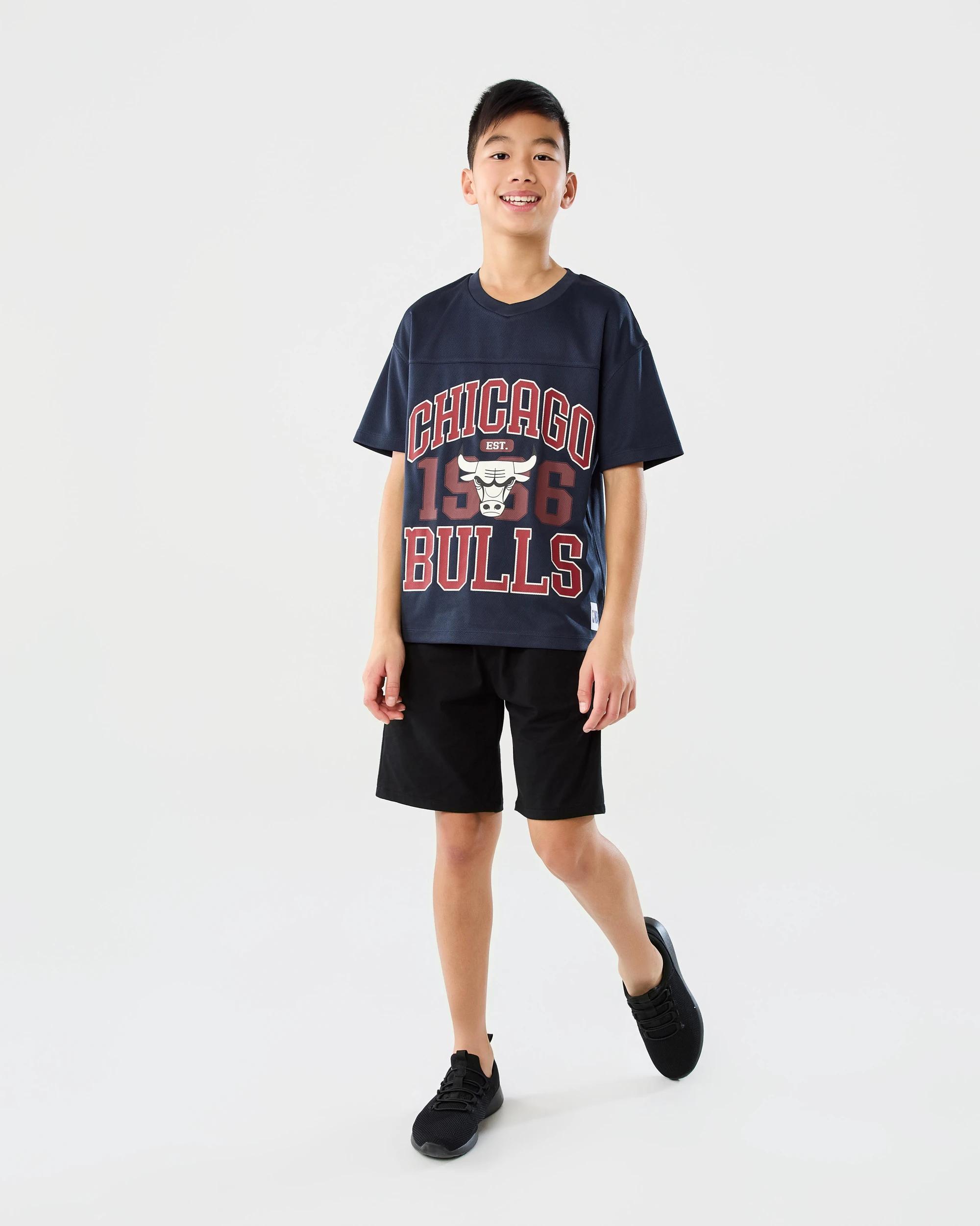 7 Official NBA Kids Mesh T-shirt Bulls 7eds, 7 of 8