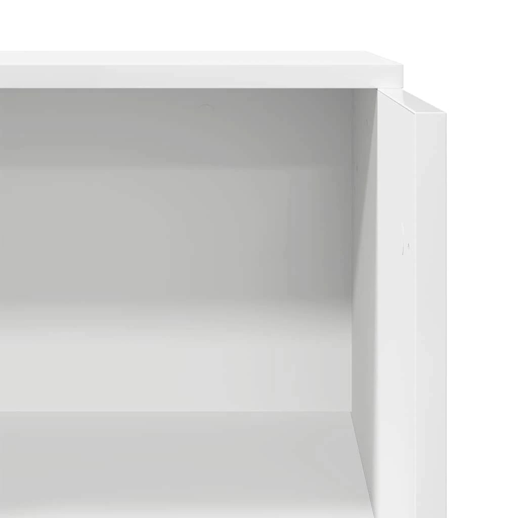 8 vidaXL reception desk Ample Storage - White, 8 of 10