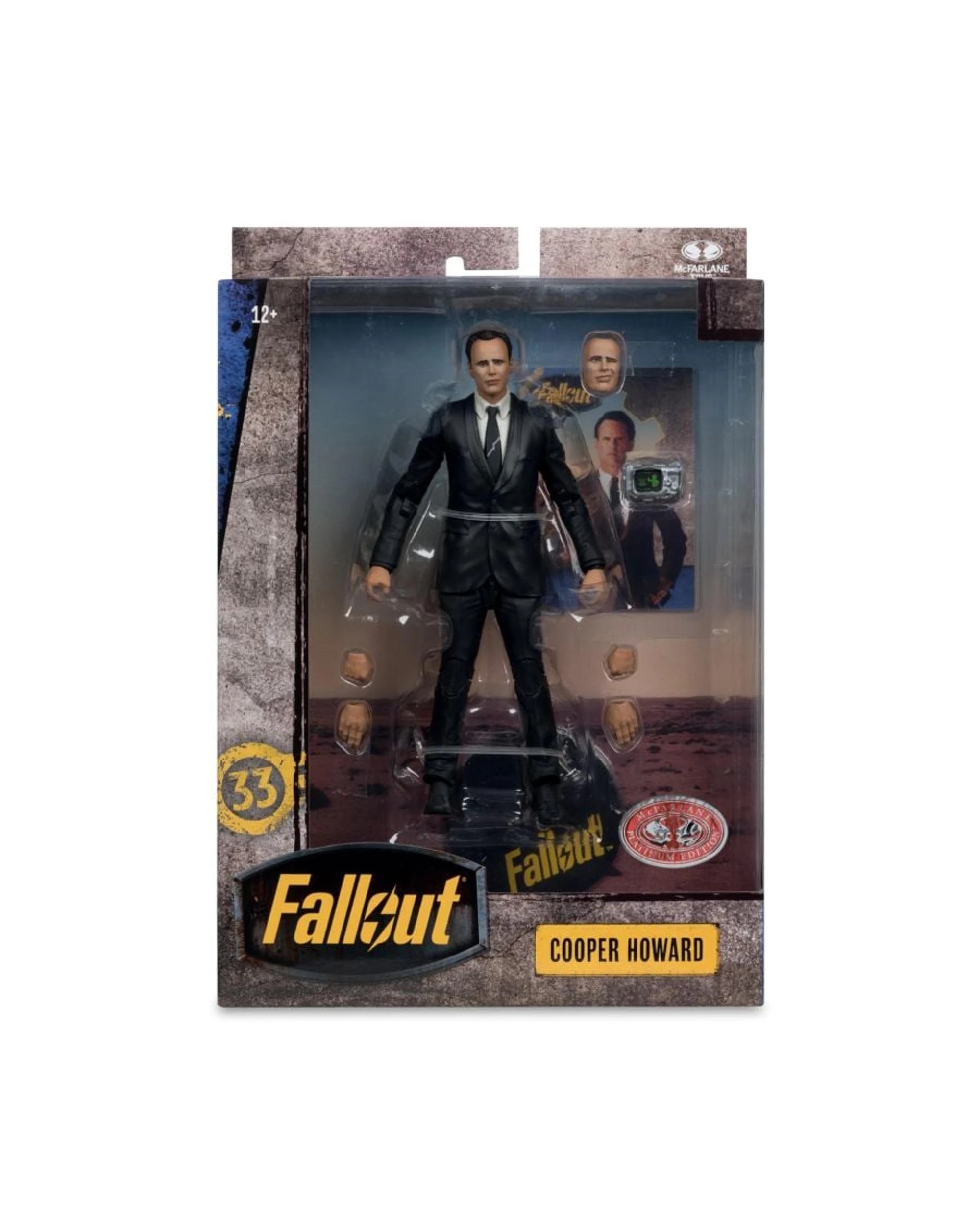 7 Fallout - TV -  Season 2 Cooper Howard Platinum Edition 7 inch Action Figure, 7 of 9
