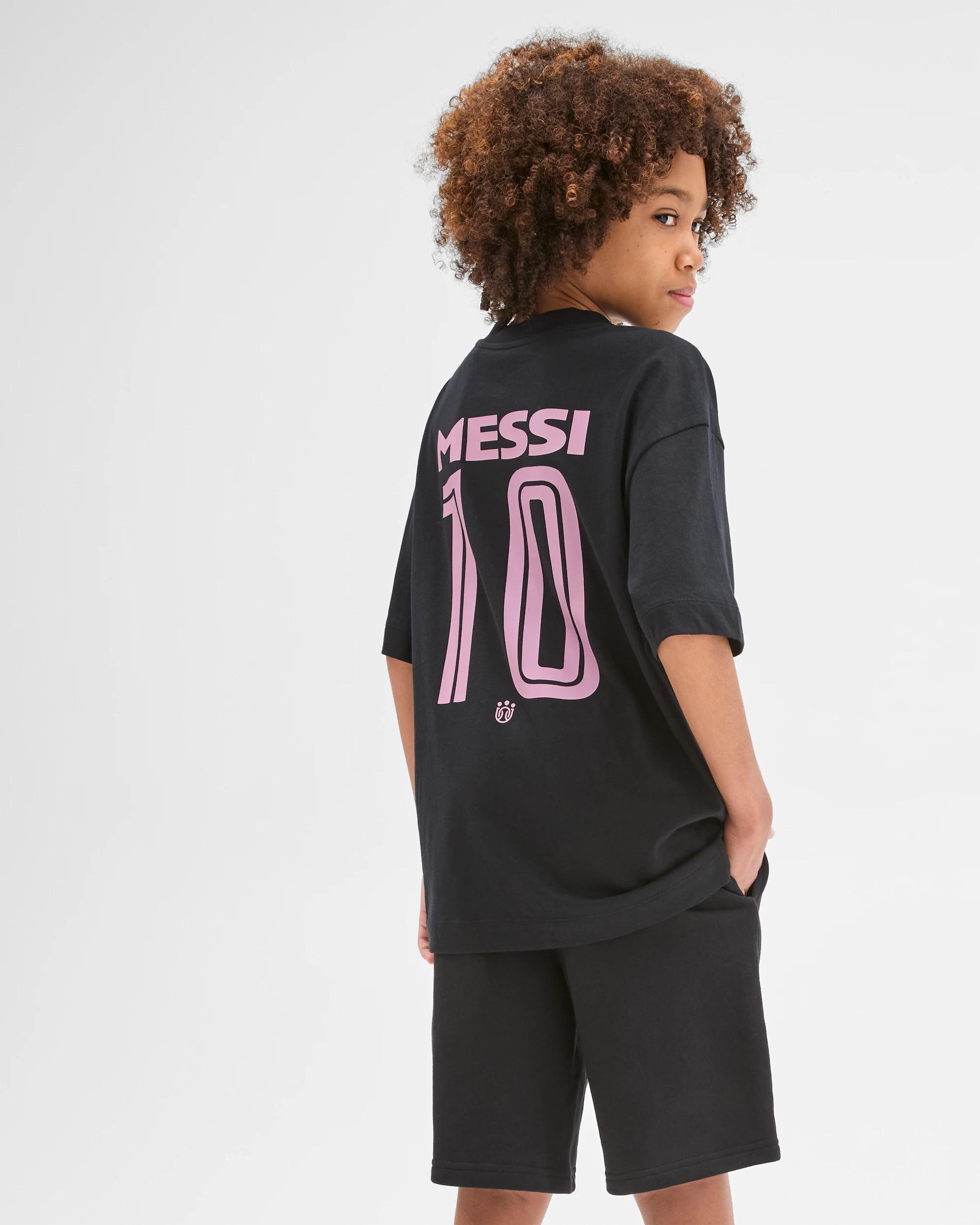 4 Messi Australian Cotton T-Shirt BLACK, 4 of 7