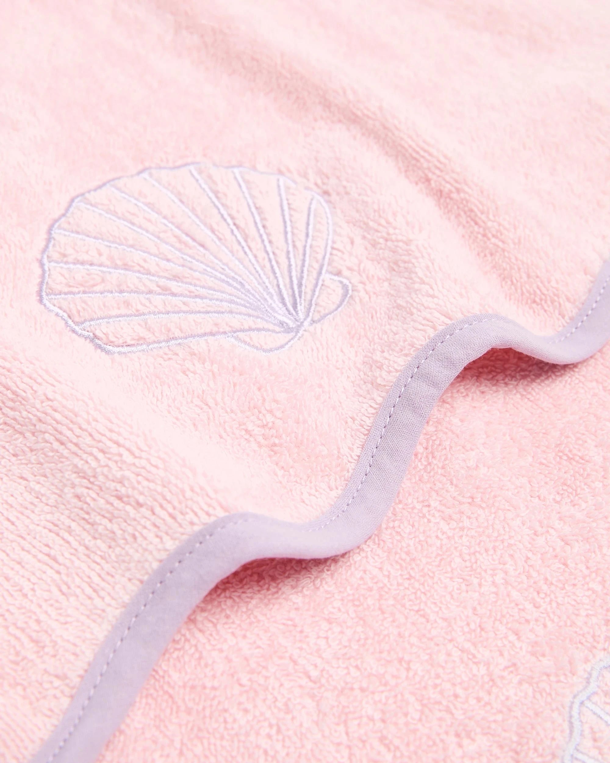 2 Target Elsie Sea Shell Kids Australian Cotton Hand Towel - Pink, 2 of 2