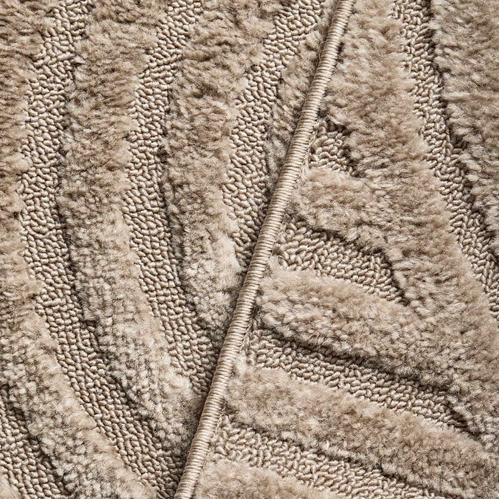 7 Common Ground Rugs Sanctuary Zina 400x300cm - Extra Extra Large Power Loomed Floor Rug - Beige, 7 of 7