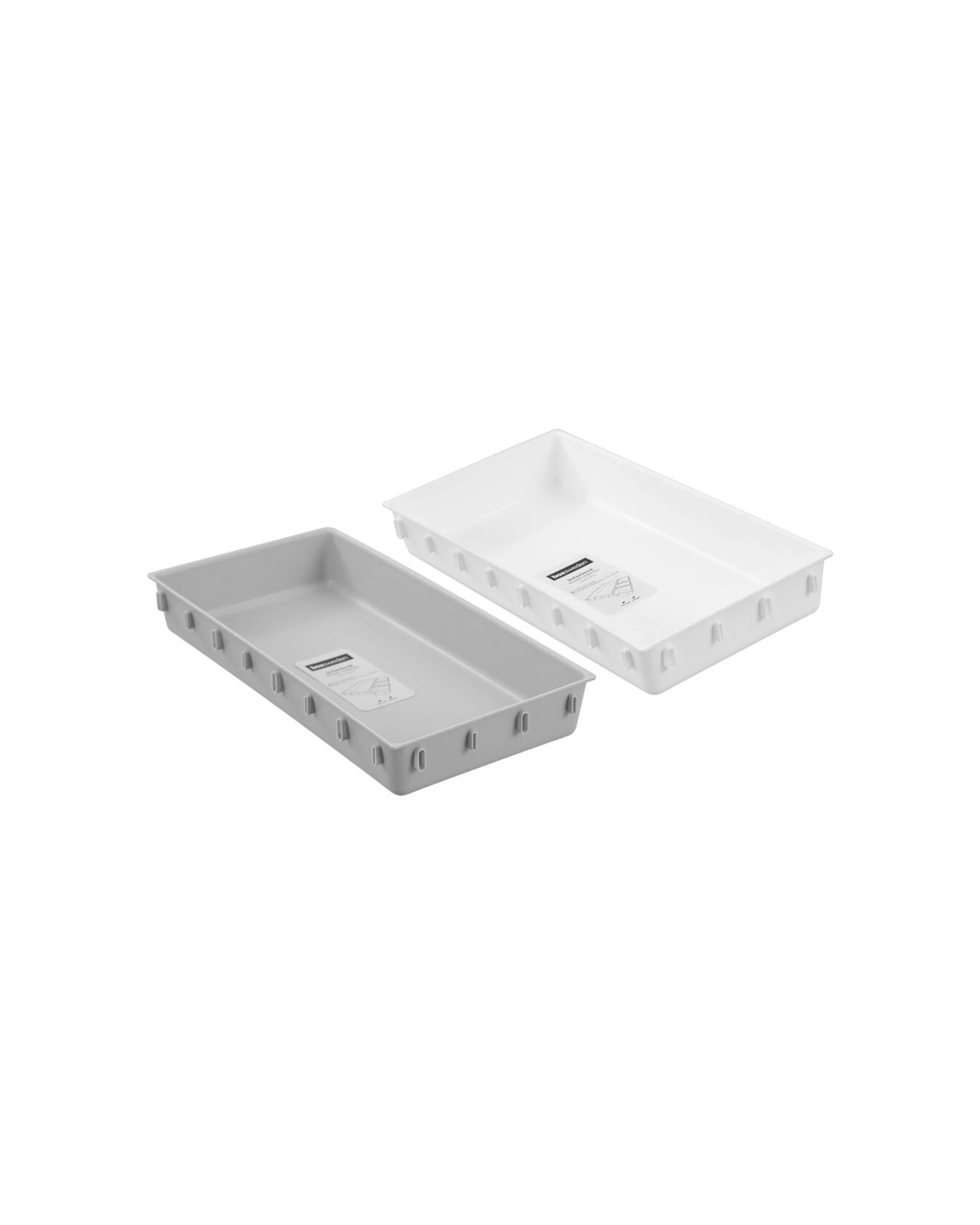 3 16PK Boxsweden Interlock Drawer Organiser Rectangle 34.5x17.5cm - Assorted, 3 of 6