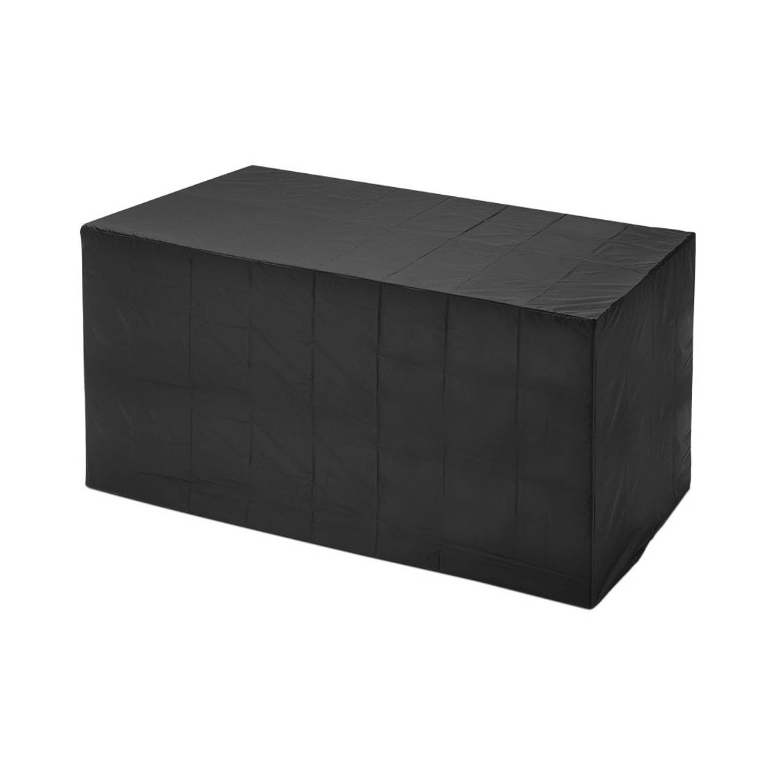 7 Gardeon 7-Piece Outdoor Bar Set Dining Table Stools Wicker Patio - Black, 7 of 8