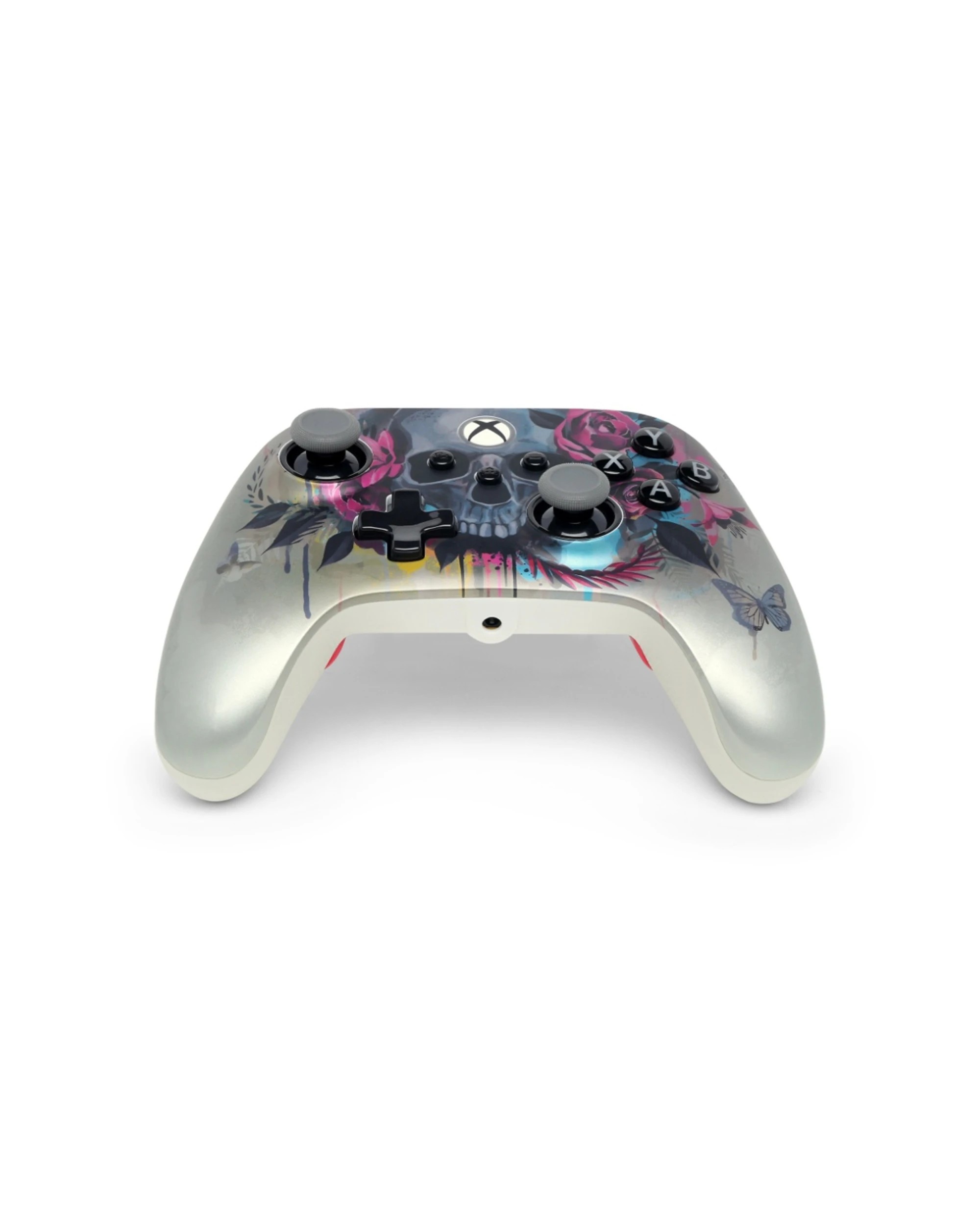 6 PowerA Xbox Series Advantage Wired Plus Gaming Controller Bloom & Gloom 3.5mm Jack - Multi, 6 of 7