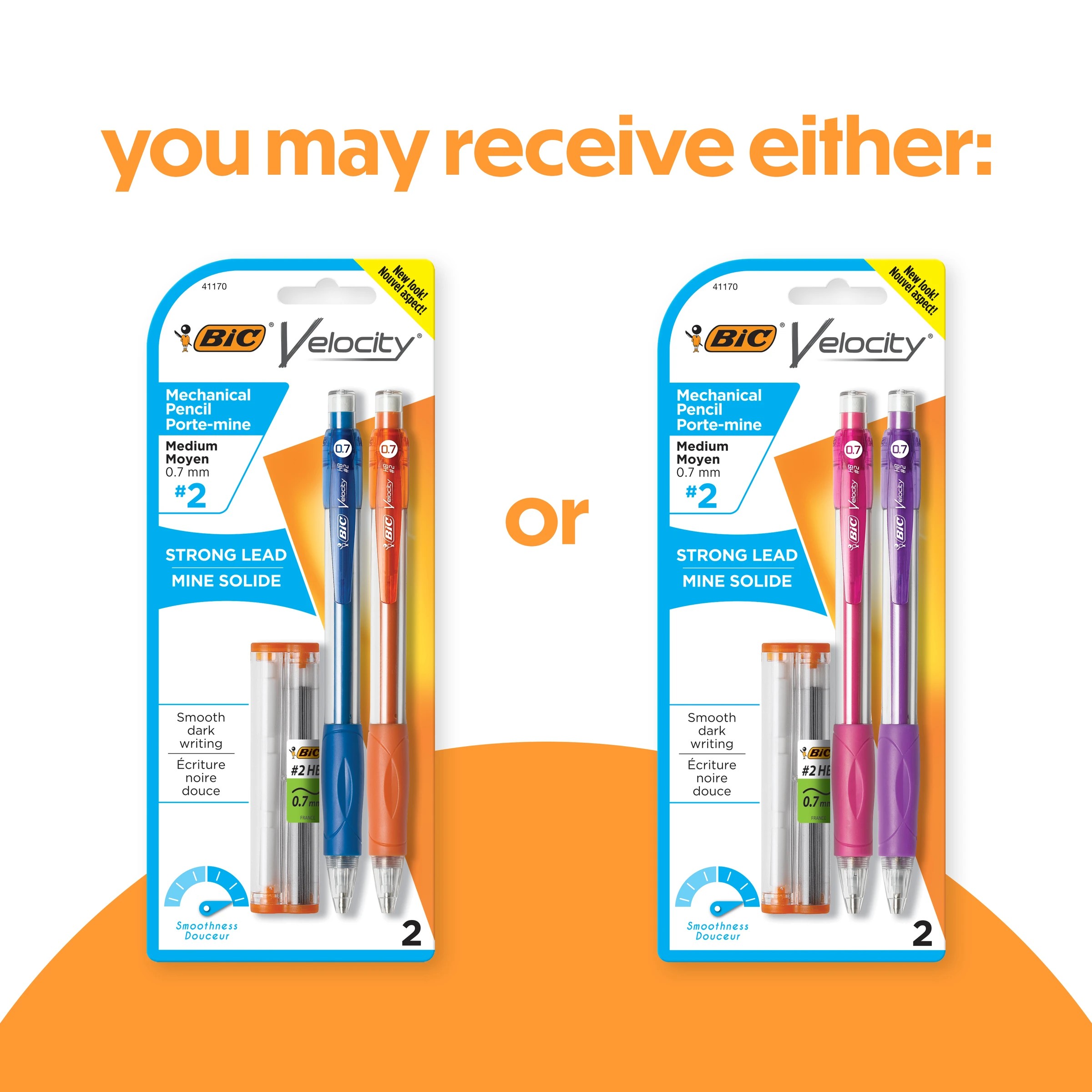 10 2 Pack BIC Velocity Mechanical Pencils - Assorted, 10 of 10