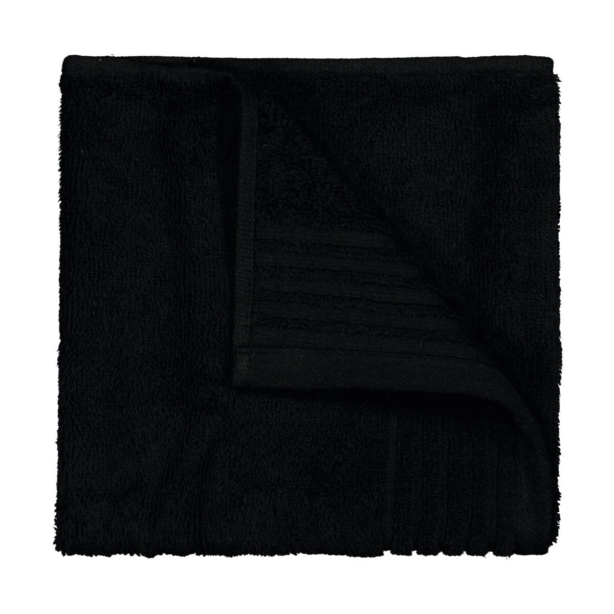 1 Edan Cotton Hand Towel - Black, 1 of 6