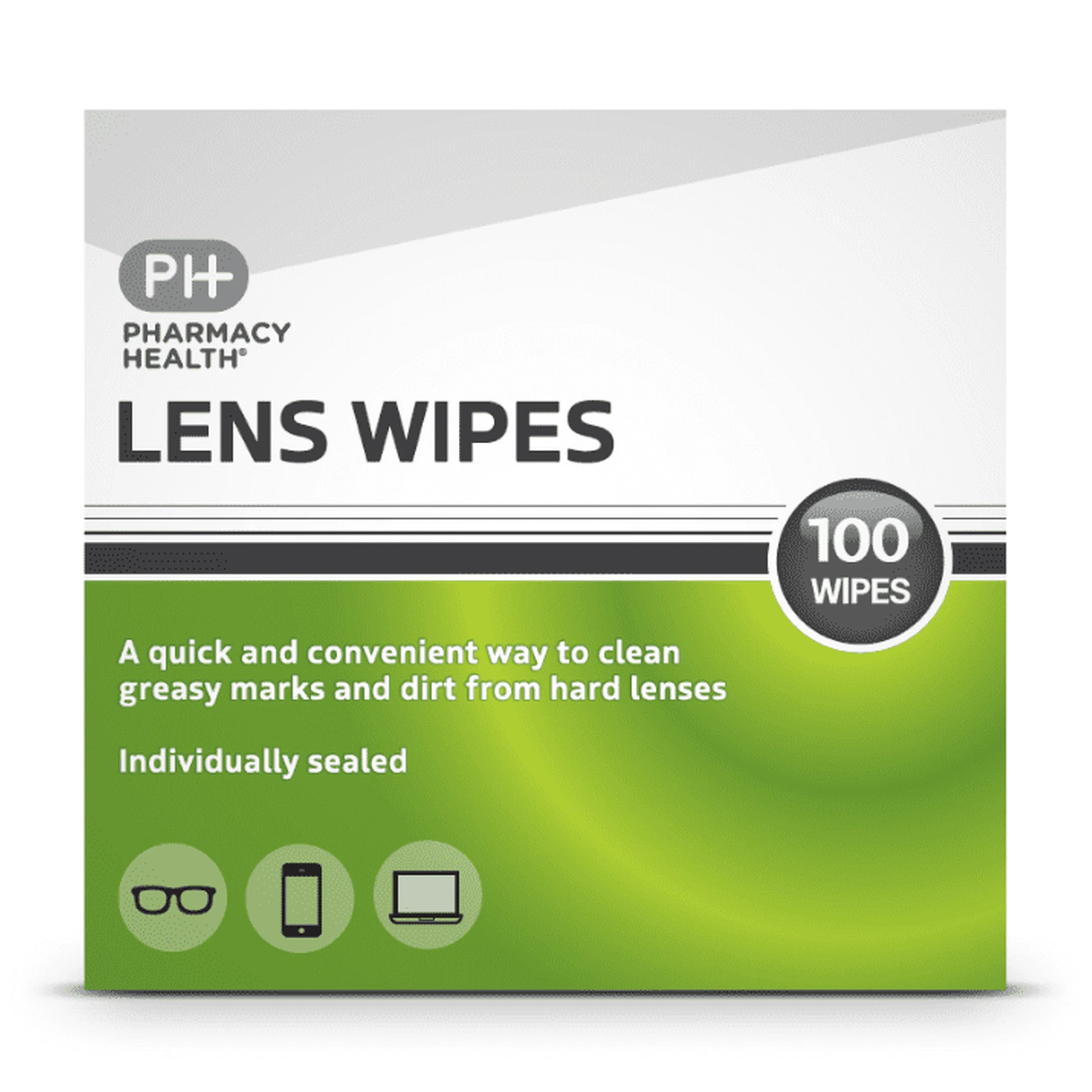 1 Pharmacy Health Lens Wipes 100, 1 of 1