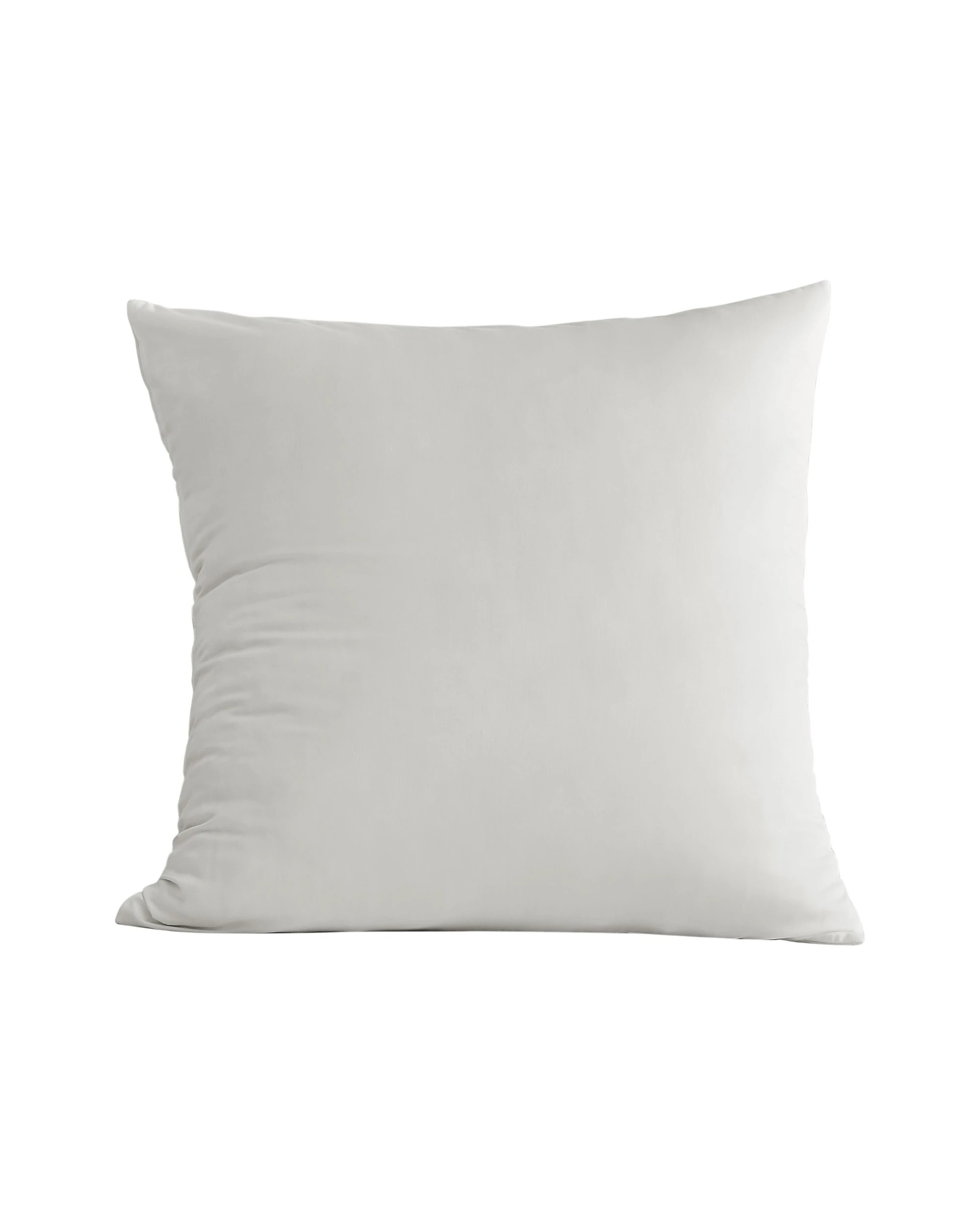 2 Serene 400TC Bamboo Cotton Sateen Euro Pillowcase - White, 2 of 3