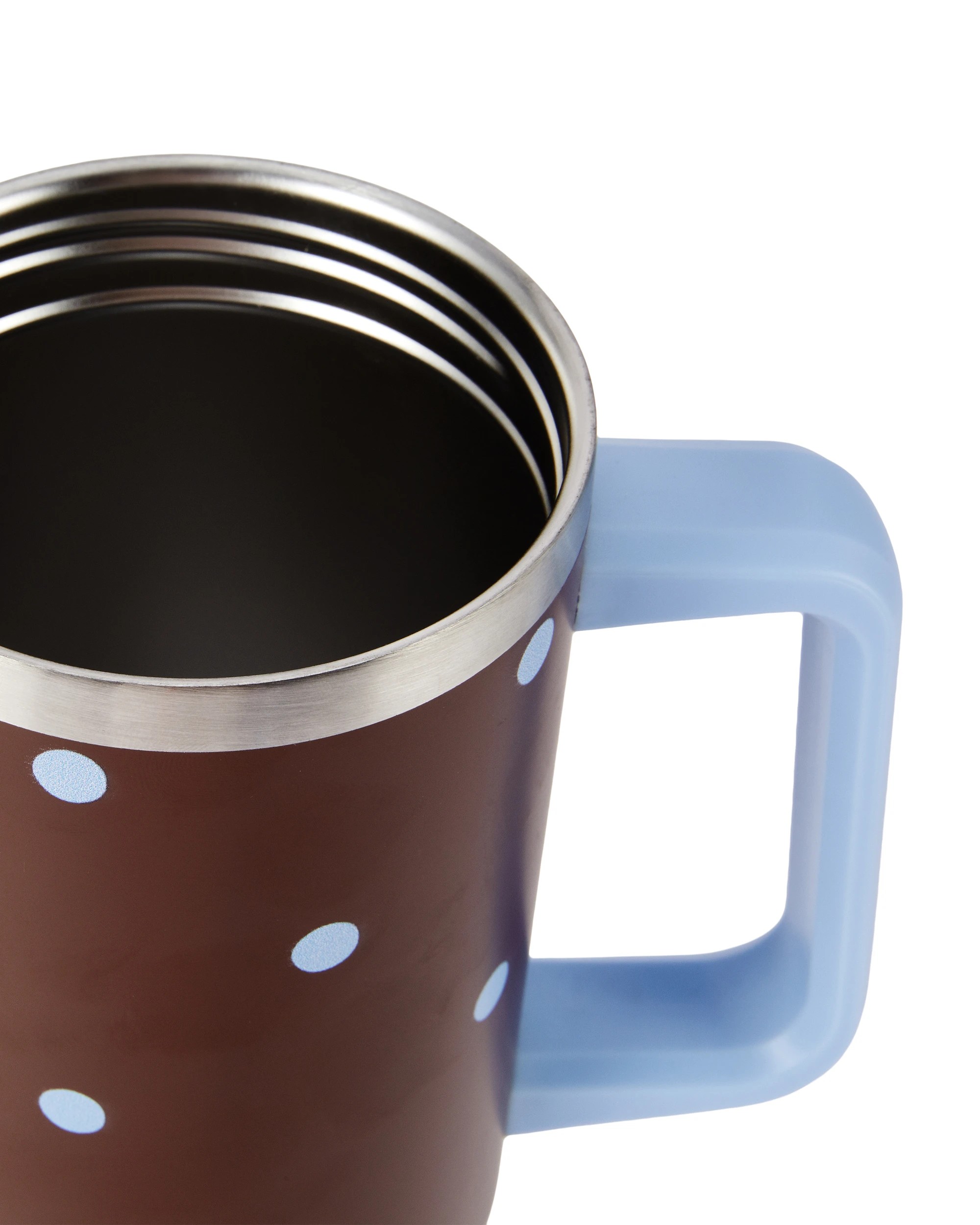 6 1.18L Jumbo Tumbler with Handle - Brown, 6 of 7