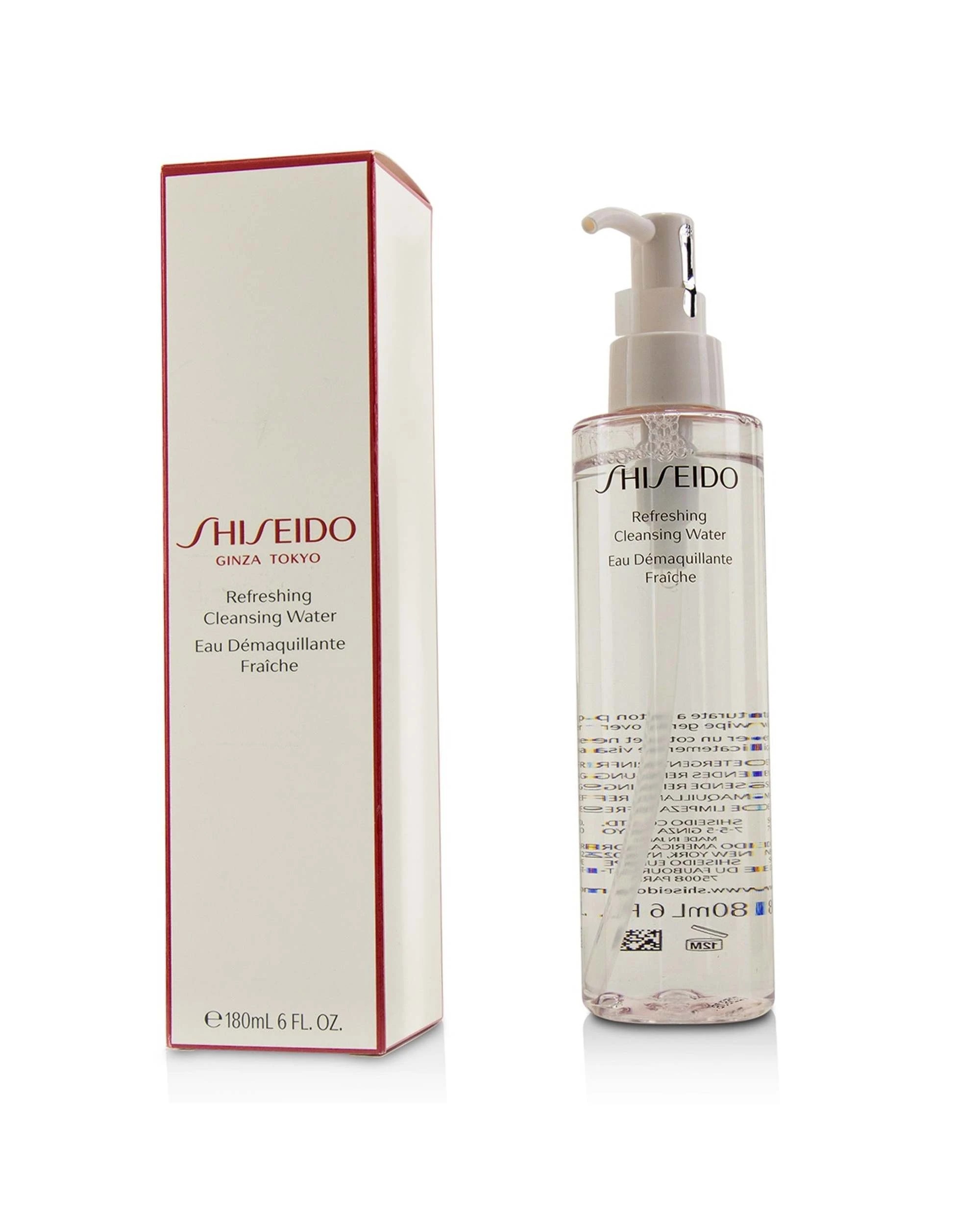 1 Shiseido Refreshing Cleansing Water  180ml/6oz, 1 of 3