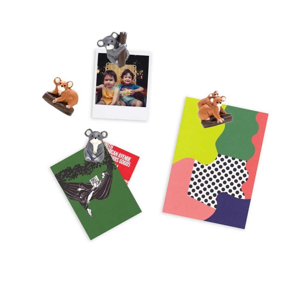 3 Three By Three Koala Magnets Resin 4 Pack, 3 of 3