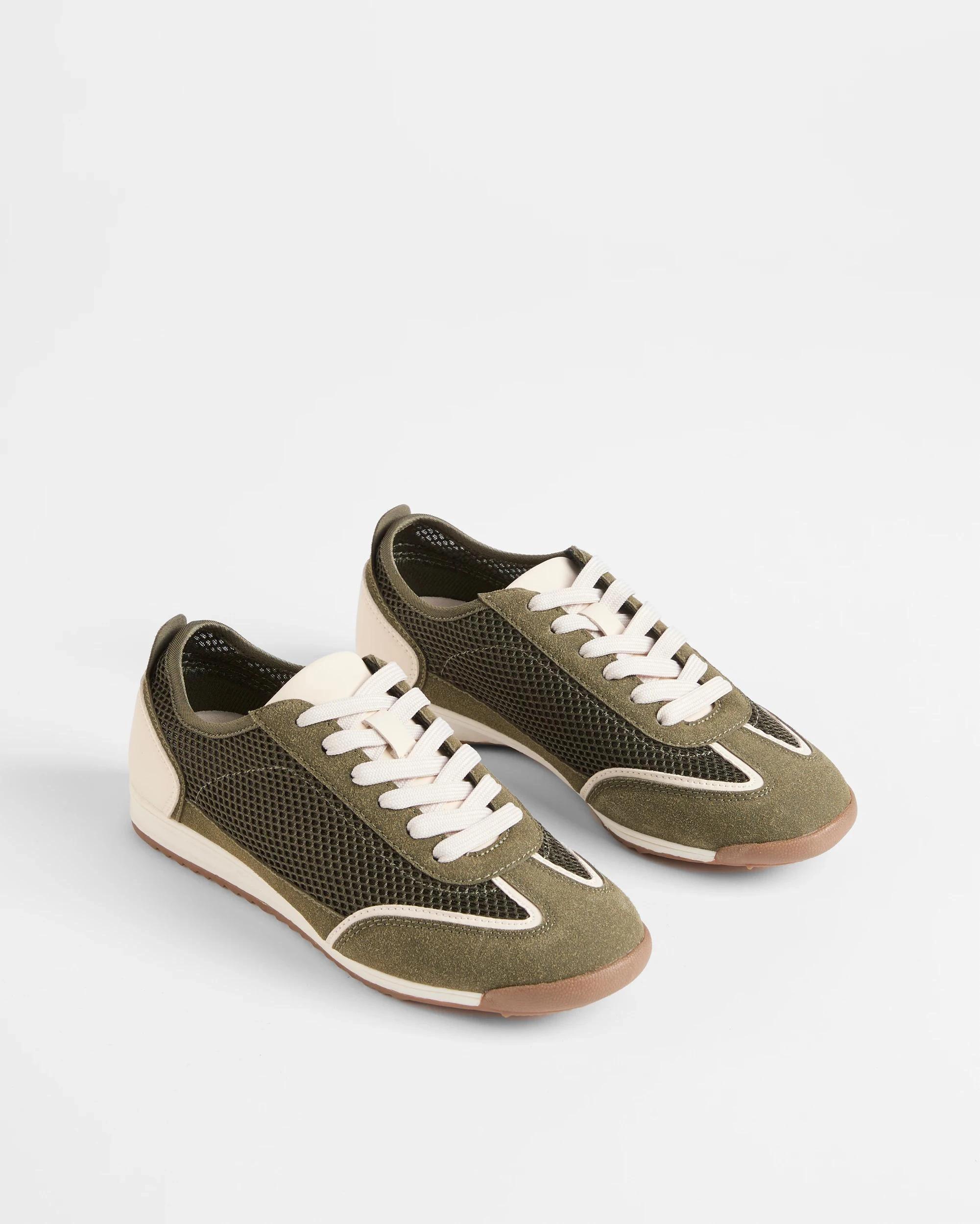 2 Target Woman Womens Nylon Athletic Sneaker - Lindsay KHAKI, 2 of 3