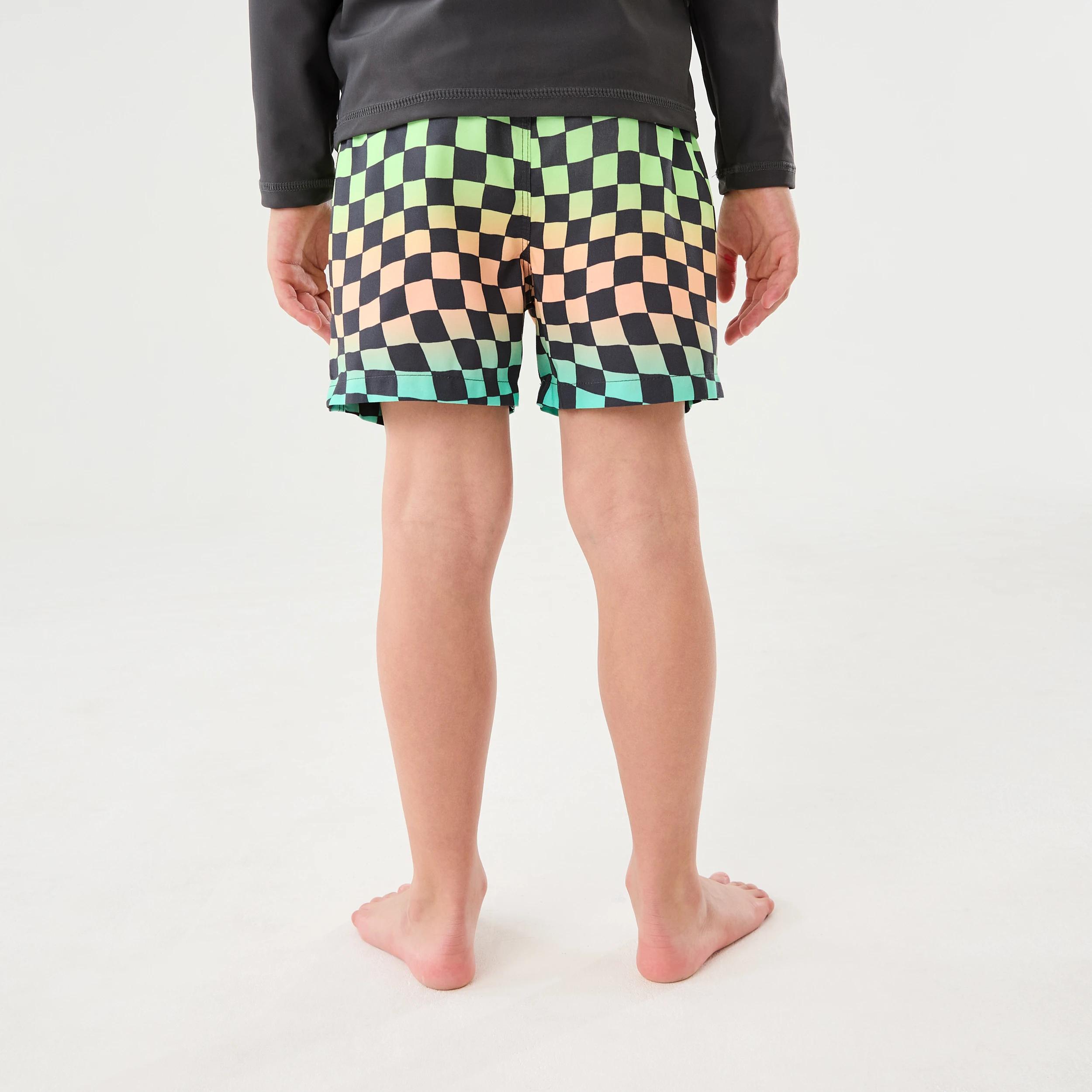 2 Printed Boardshorts Ombr Check, 2 of 6