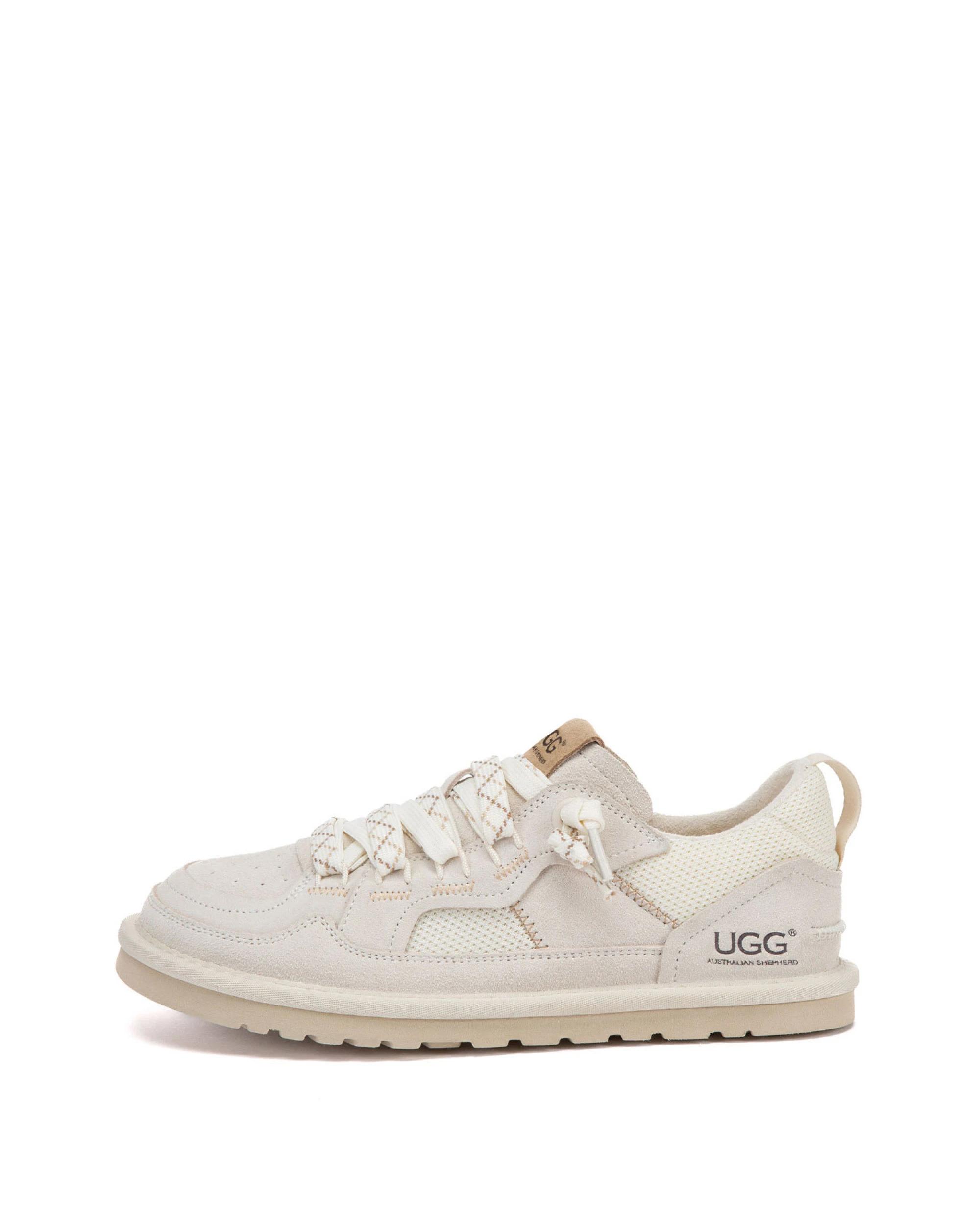 4 Australian Shepherd UGG Savon Unisex Sneakers NATURAL LVORY, 4 of 5