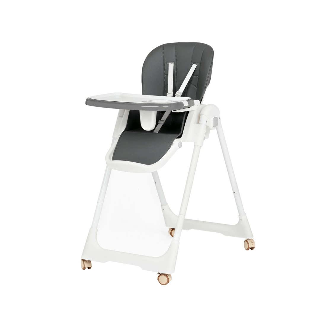 1 Advwin 3-in-1 Folding Baby High Chair Gray, 1 of 9