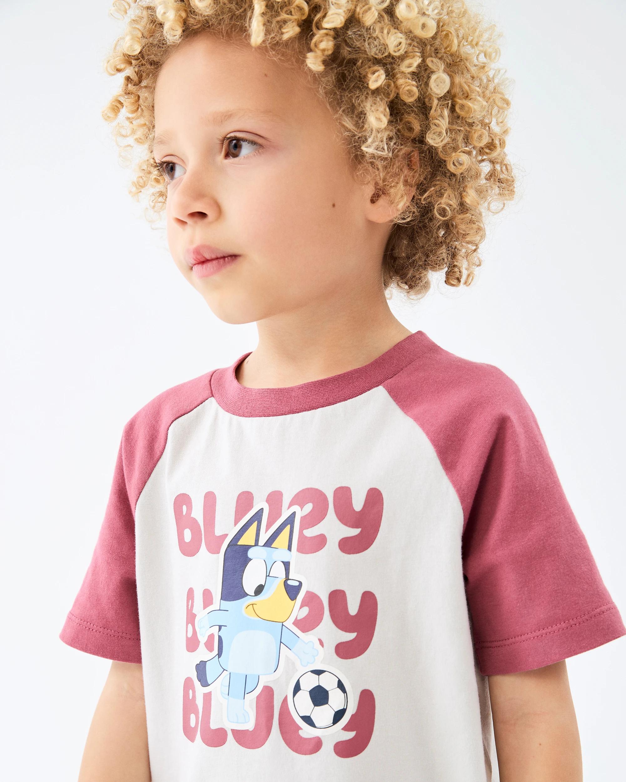 5 Australian Cotton Bluey T-shirt GREY MARLE, 5 of 5