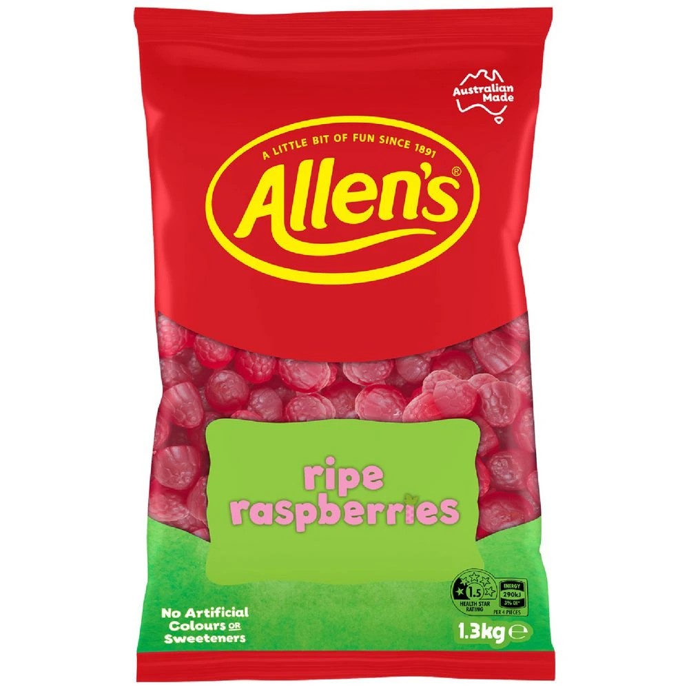 1 Allen's Ripe Raspberries 1.3kg, 1 of 3