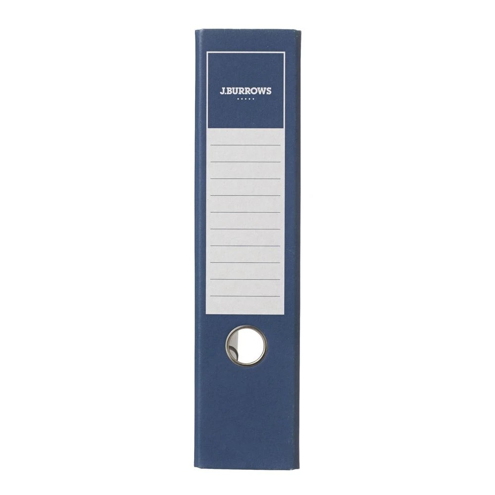 2 J.Burrows Lever Arch File A4 2 Ring Blue, 2 of 3