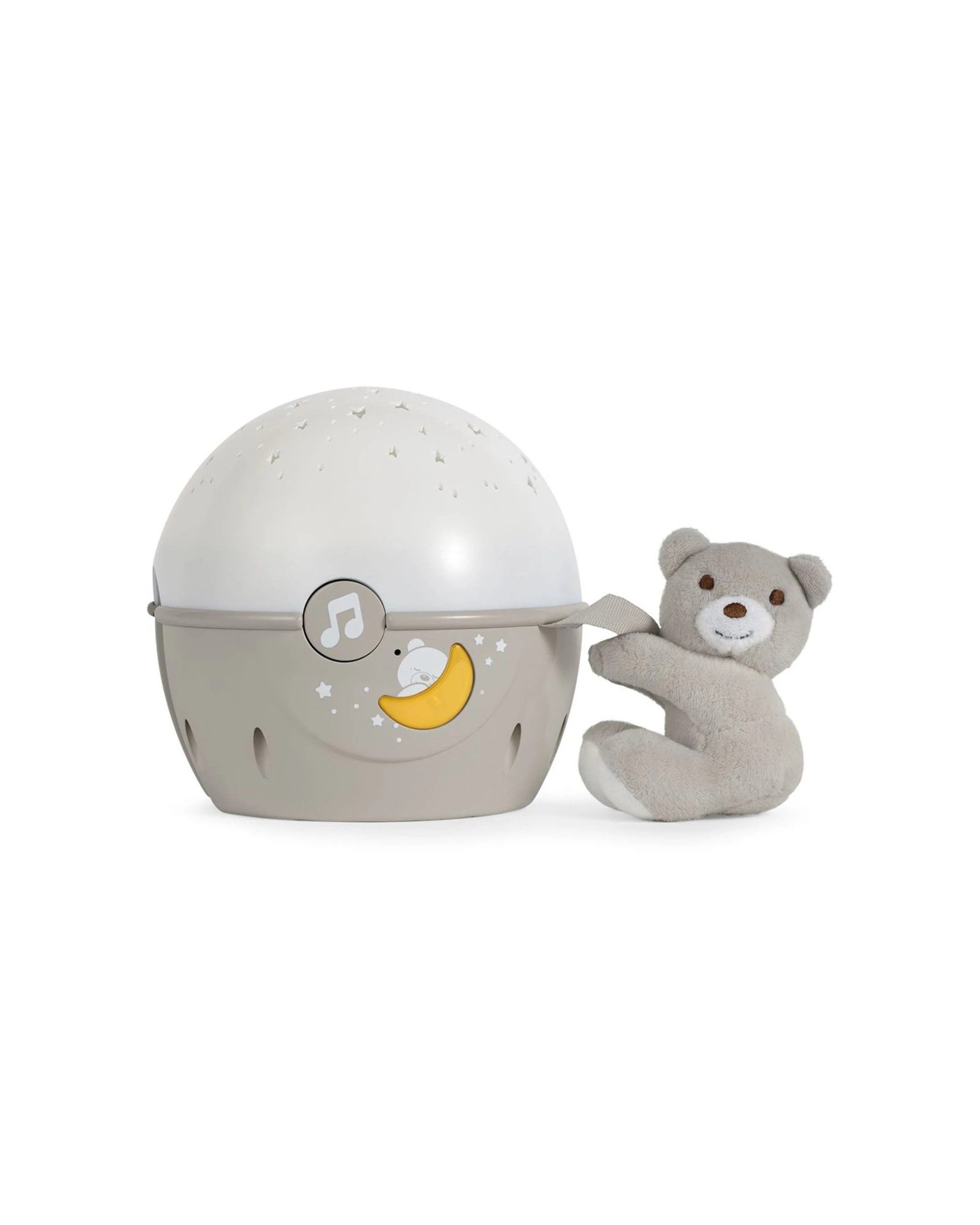 1 Chicco Toy Next2Stars Baby Music Light Projector Nursery Unisex Neutral - Natural, 1 of 2