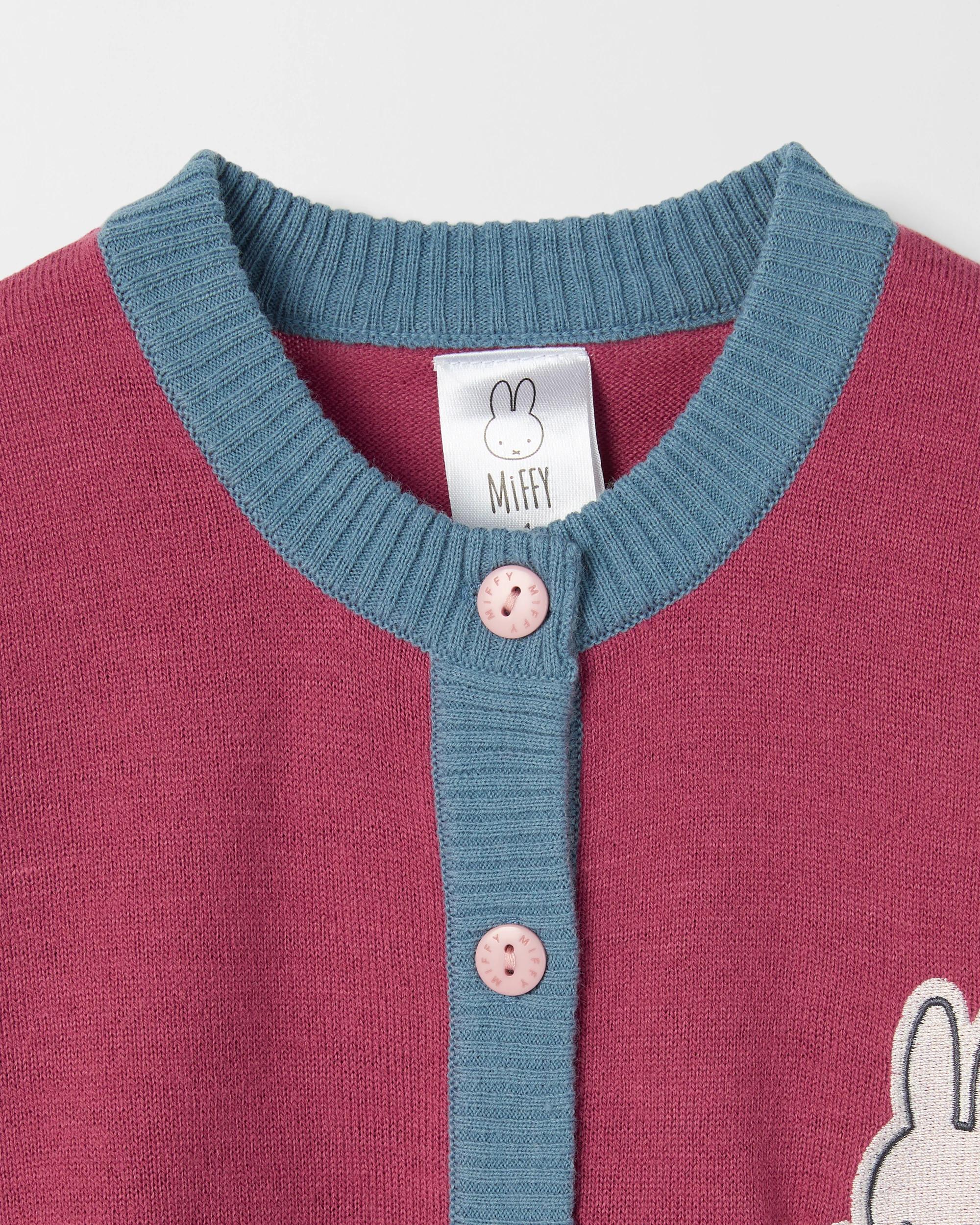 2 Miffy Long Sleeve Knit Cardigan MULTI, 2 of 5