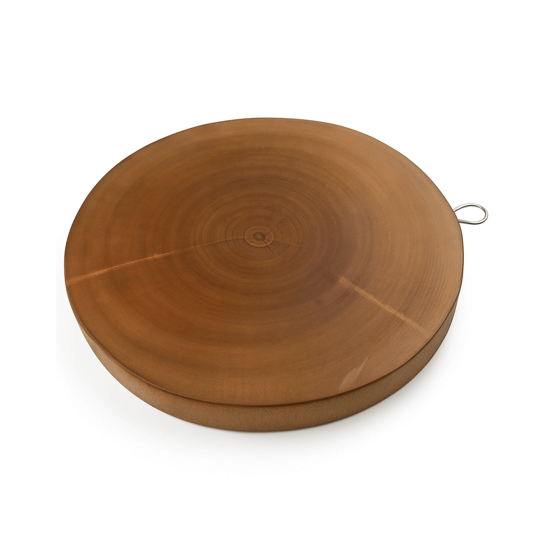 1 BR Home Hardwood Round Chopping Board, 30cm, 1 of 5