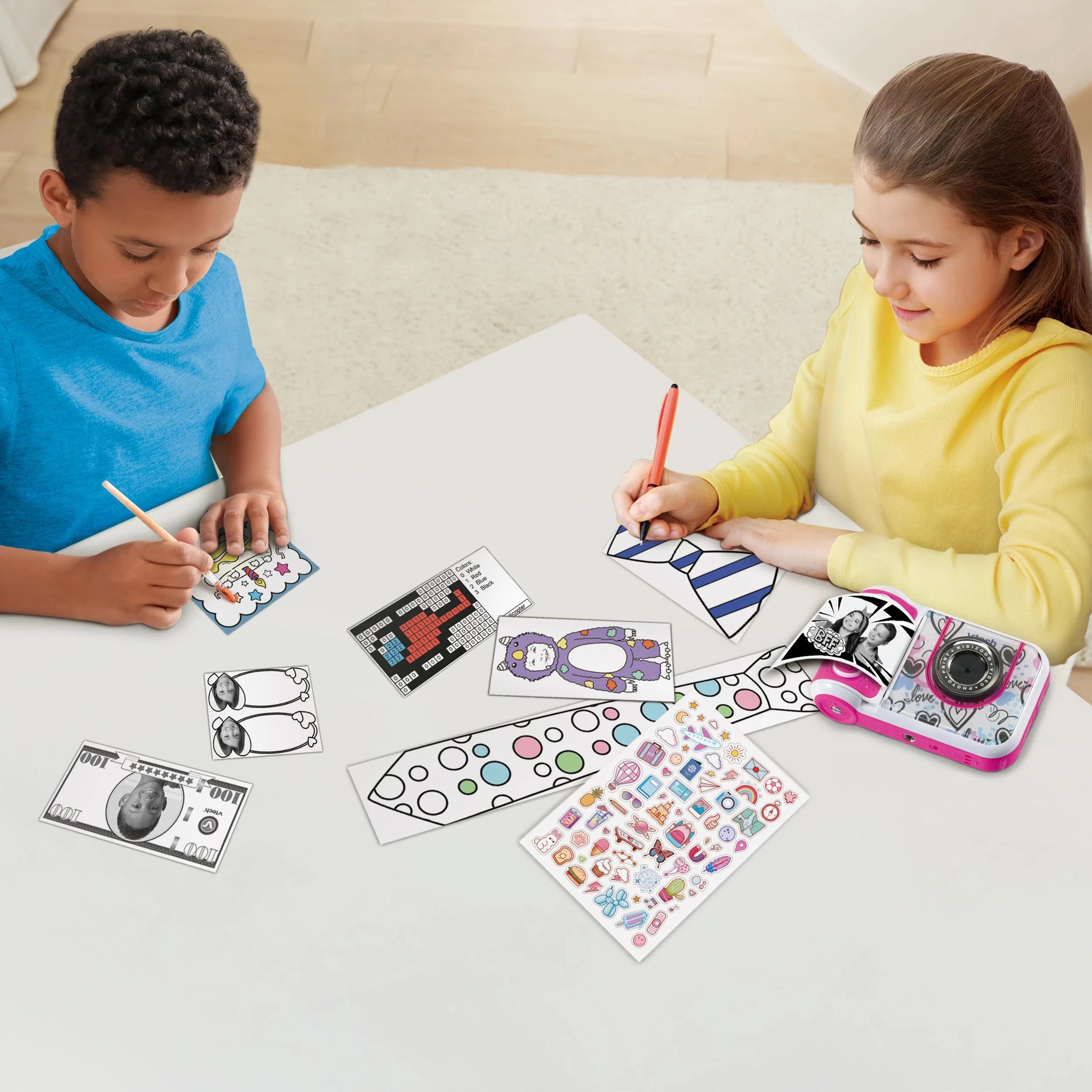 5 VTech Kidizoom Print Cam Mega - Bundle - Pink, 5 of 5