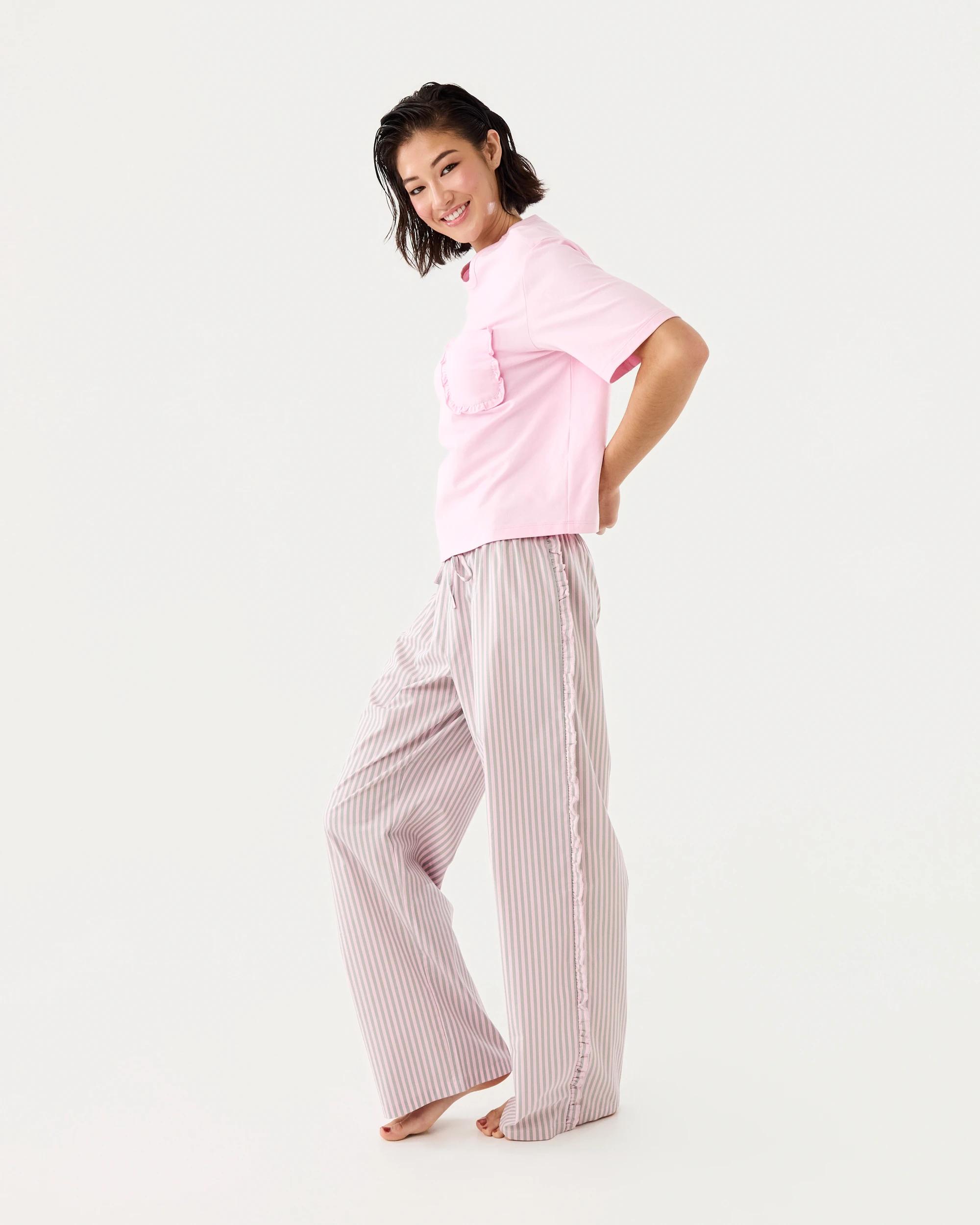 3 Frill Cotton Woven Pants Pastel Stp, 3 of 6