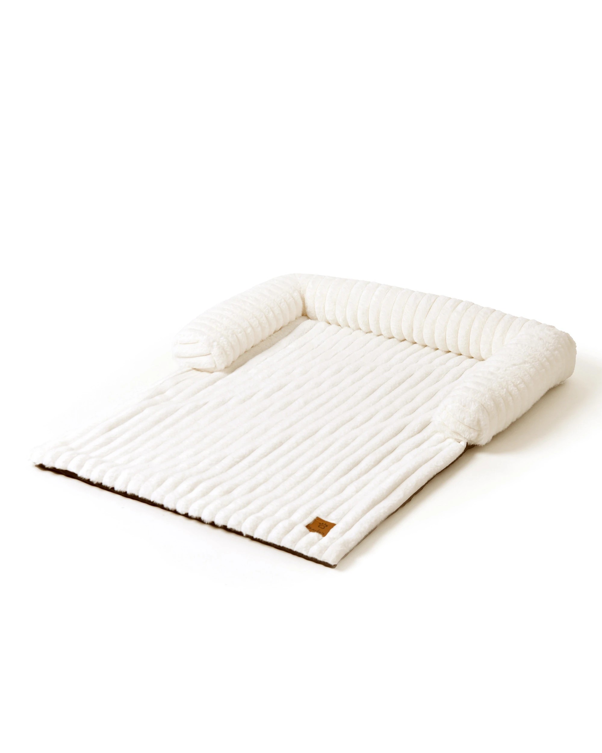 3 Charlie's Cloud Bolster Sofa Protector Dog Bed Medium - Cream, 3 of 7