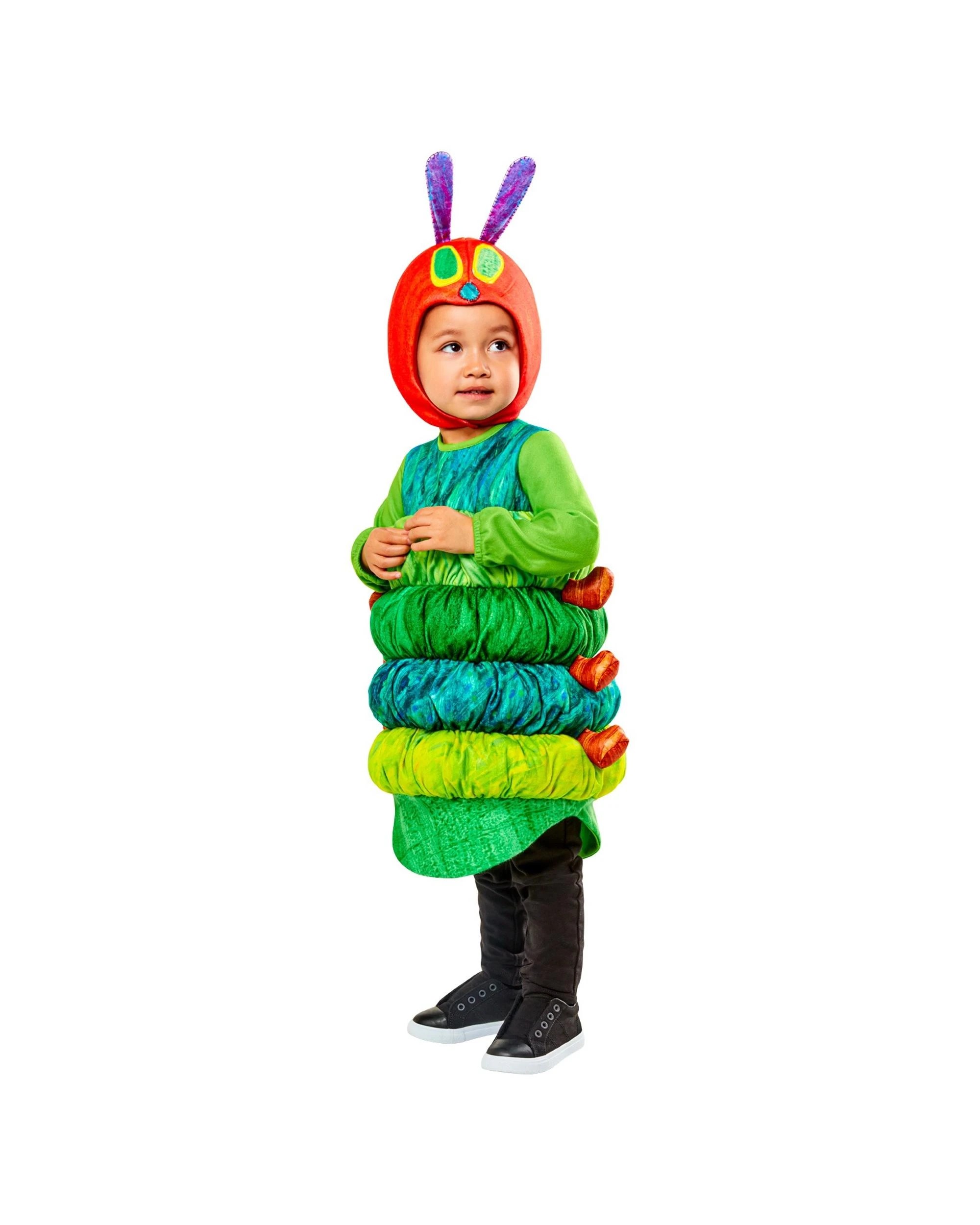 1 The Very Hungry Caterpillar Child Costume Size 3-5 Years, 1 of 3