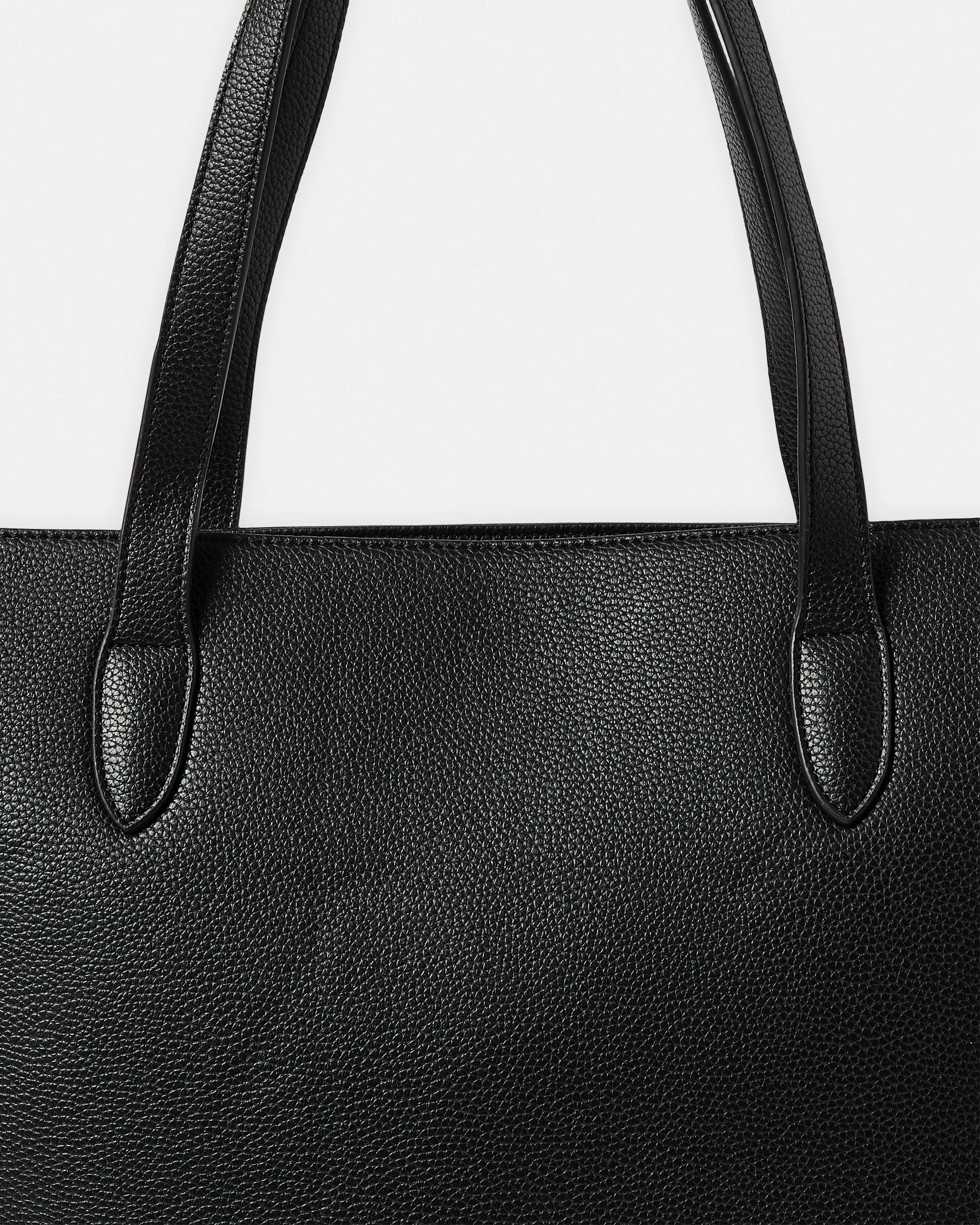 4 Everyday Tote Bag Black, 4 of 4