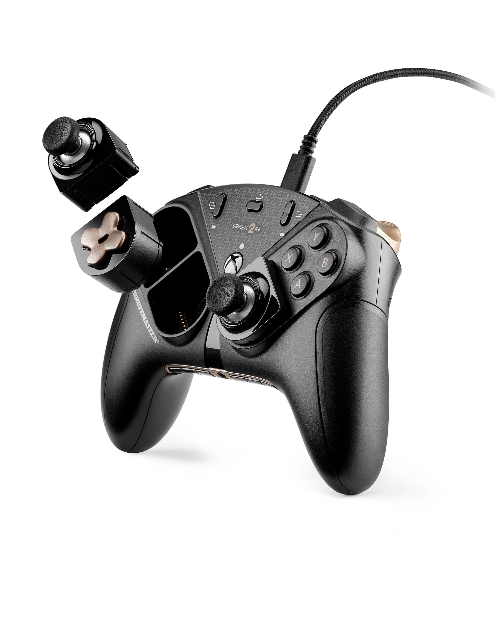 1 Thrustmaster ESWAP X2 HE Esports Modular Gamepad for Xbox and PC - Black, 1 of 7