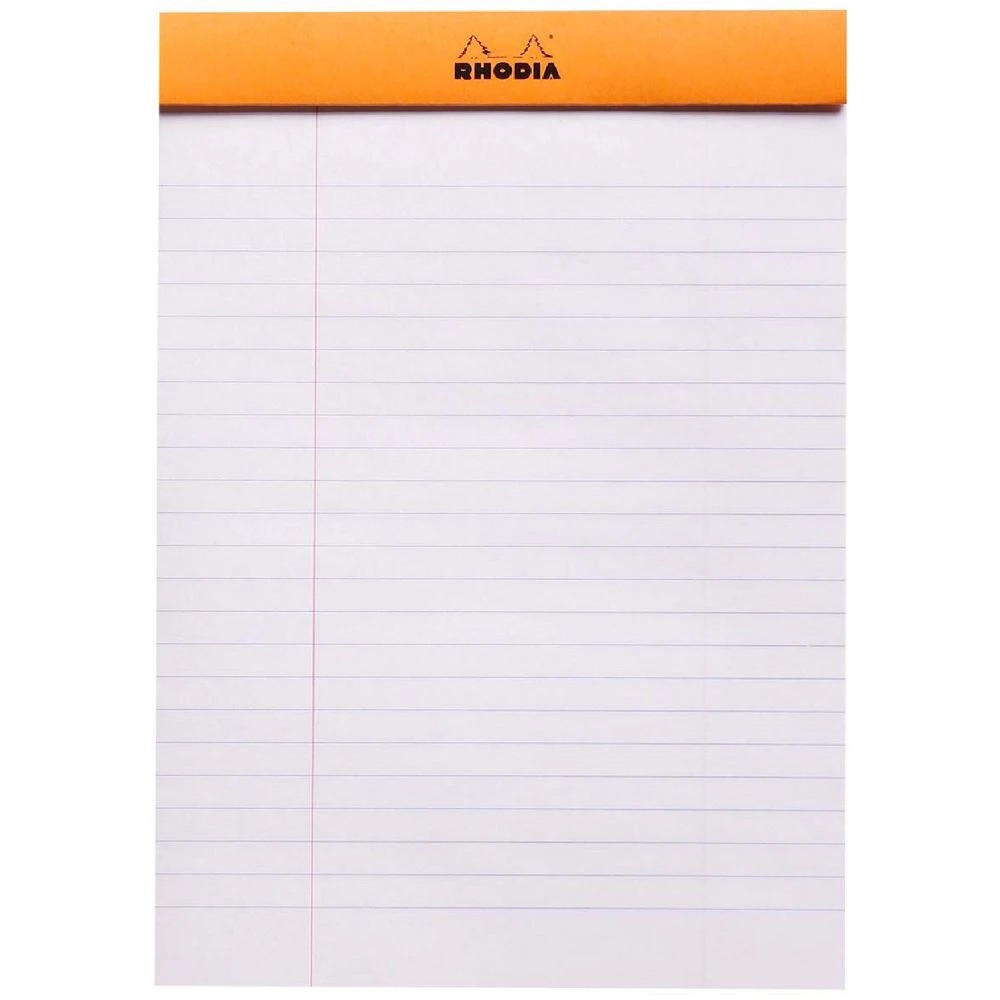 2 Rhodia No.16 A5 Lined Pad Orange 80 Sheets, 2 of 5