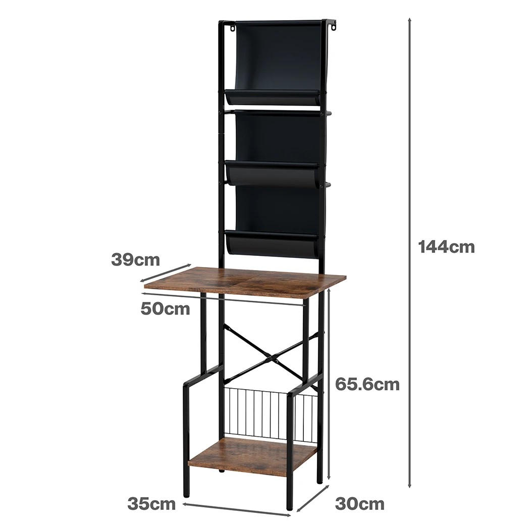 3 Levede Vinyl Display Shelf Cabinet Organizer Rack-2 shelves 3 racks, 3 of 6
