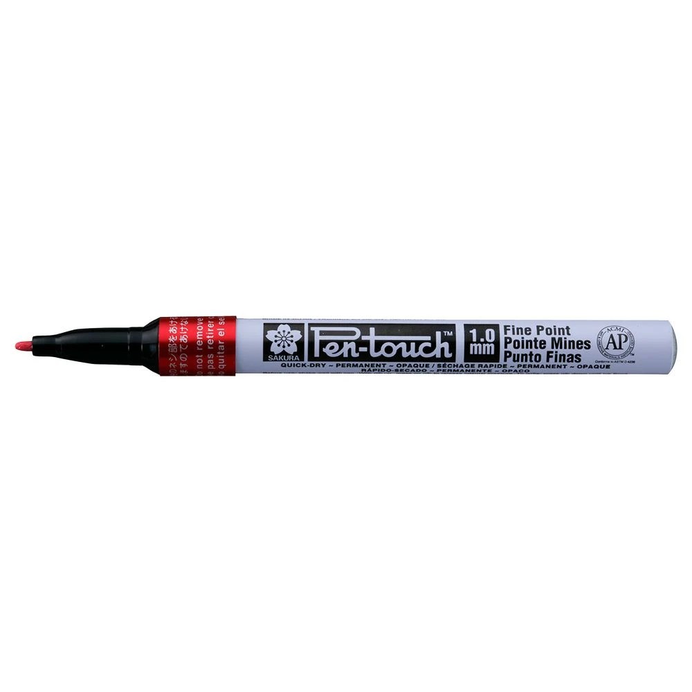2 Sakura Pen-touch Paint Marker 1mm Red, 2 of 5