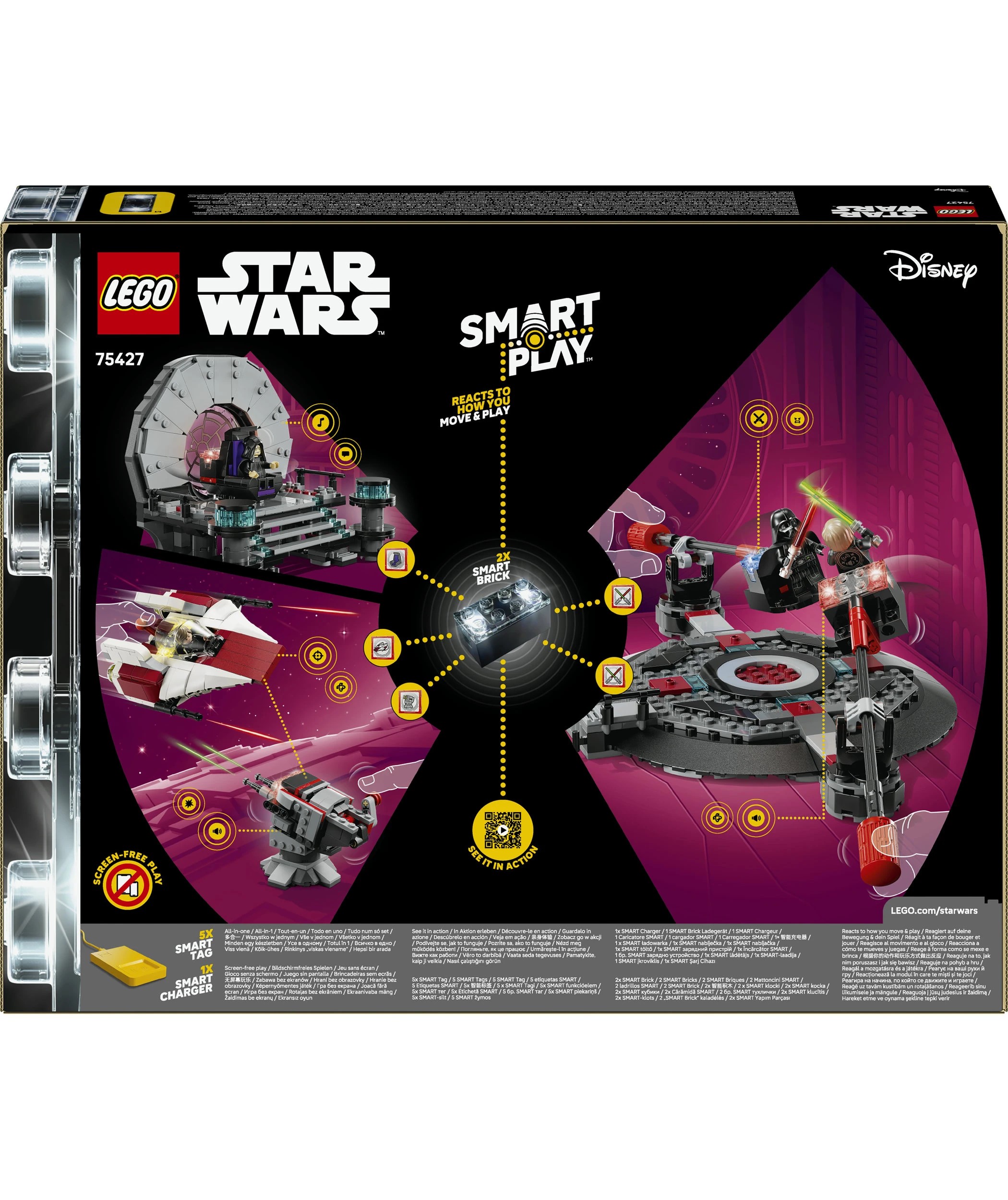 10 LEGO Star Wars SMART Play: Throne Room Duel & A-Wing 75427, 10 of 10