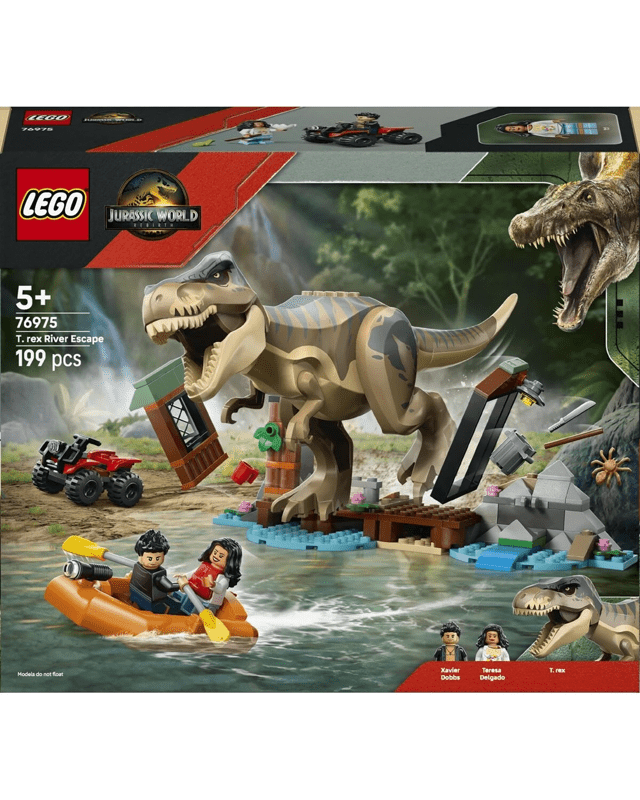 LEGO Jurassic World T. rex River Escape 7