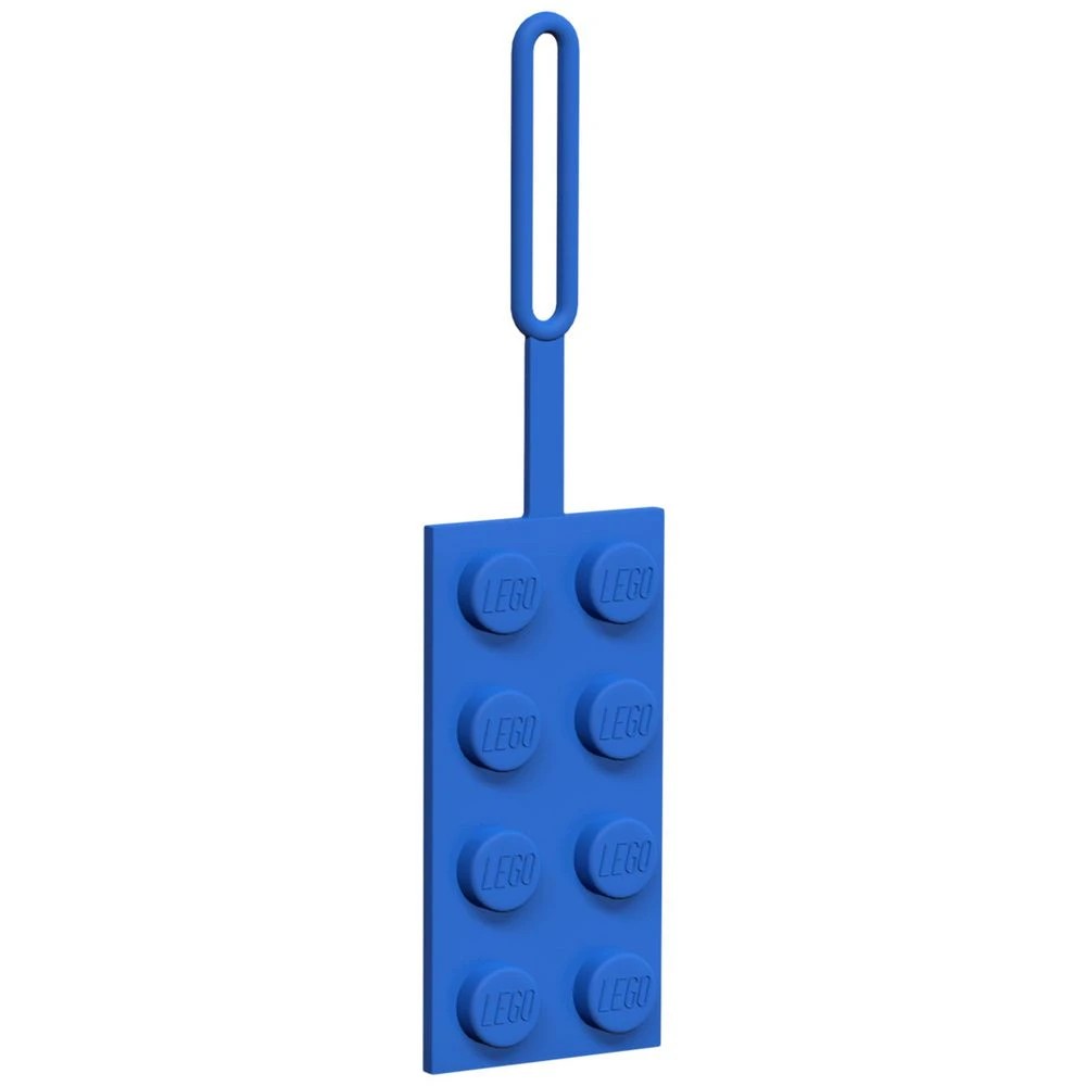3 Lego Luggage Tag Blue Brick, 3 of 5
