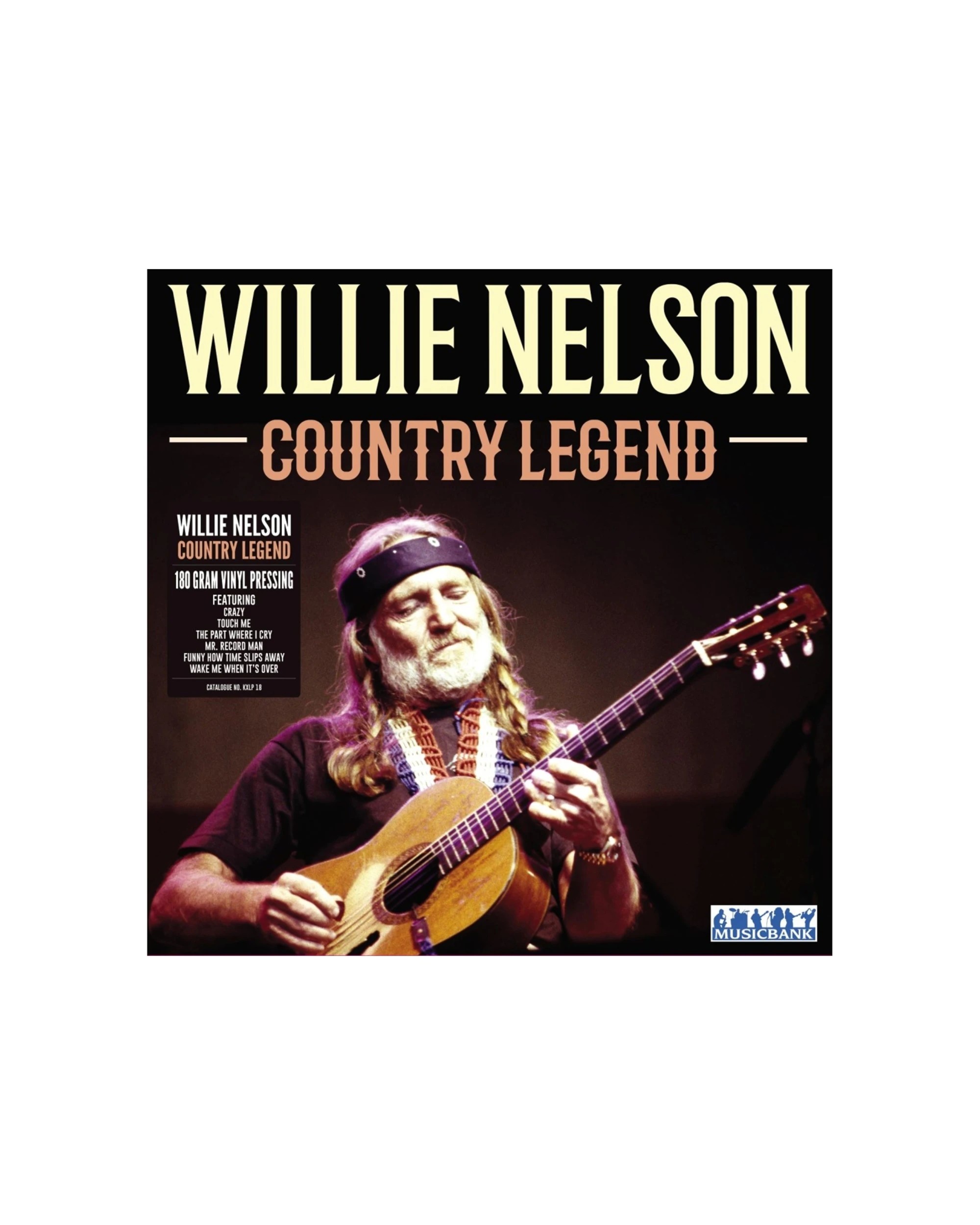 1 Karrex LP Vinyl Willie Nelson Country Legend Premium Record 30x30cm - Multi, 1 of 1