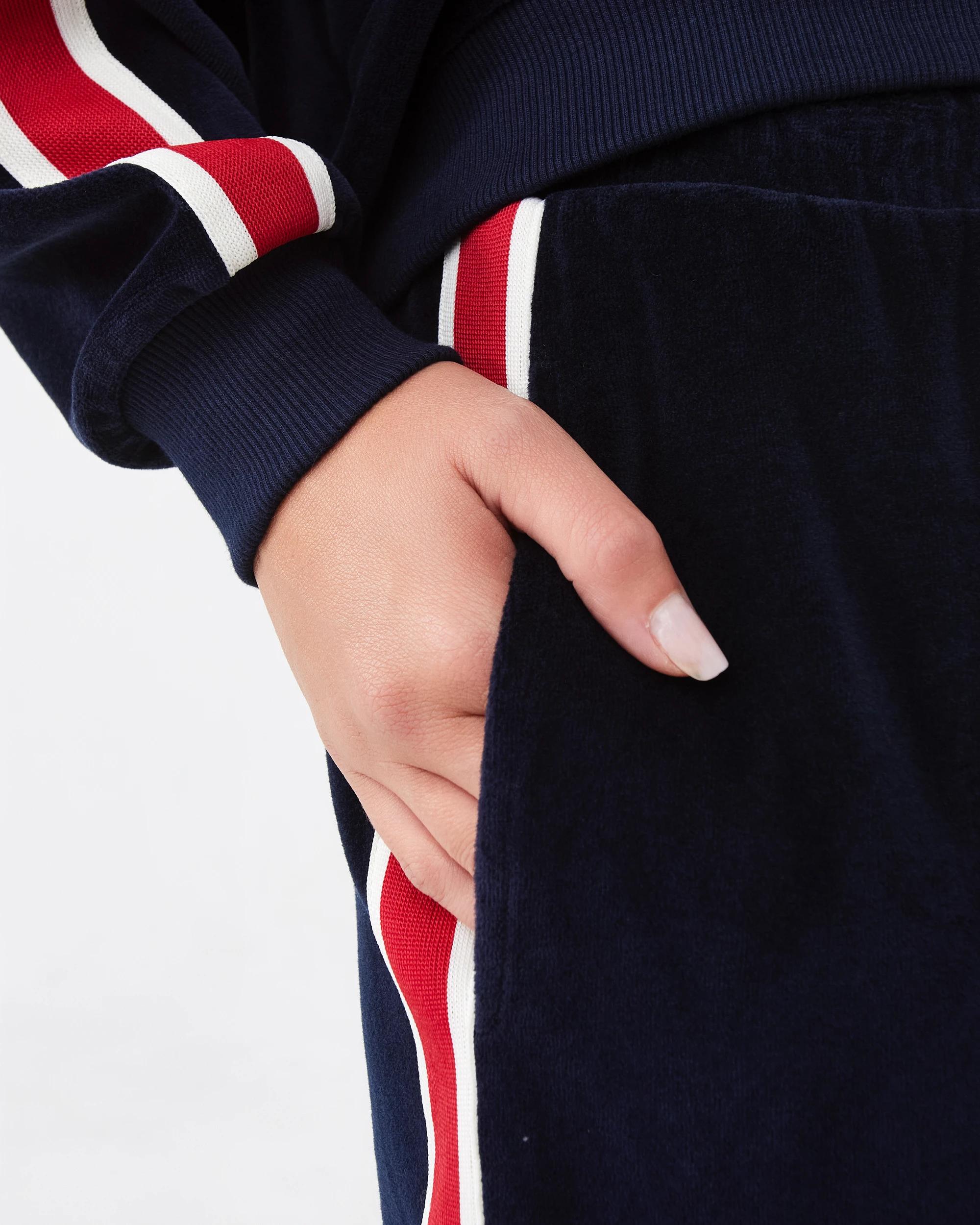 5 Velvet Trackpants Navy Blaze, 5 of 7