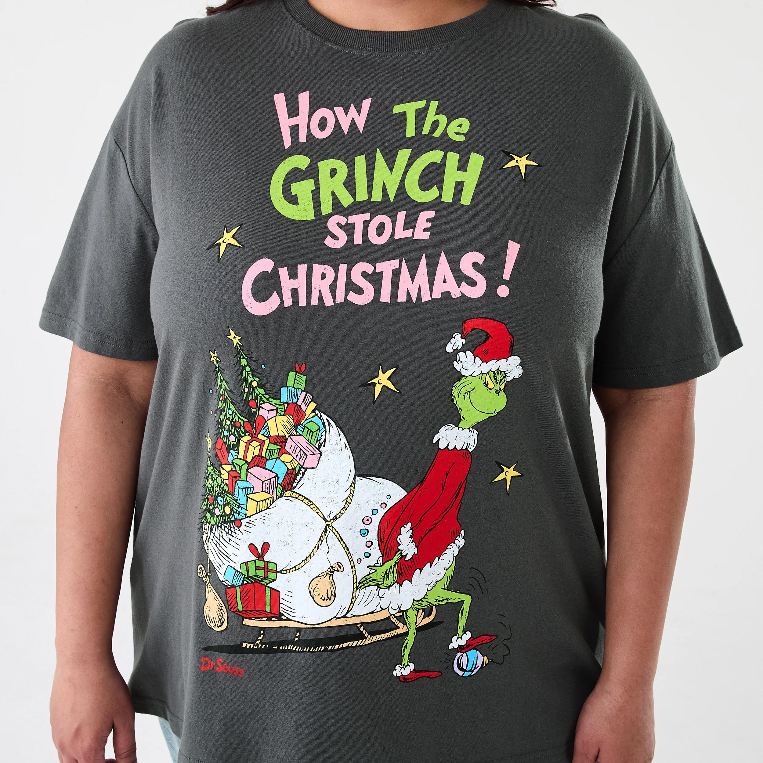 5 Curve The Grinch License Christmas Short Sleeve T-shirt GRINCH, 5 of 5