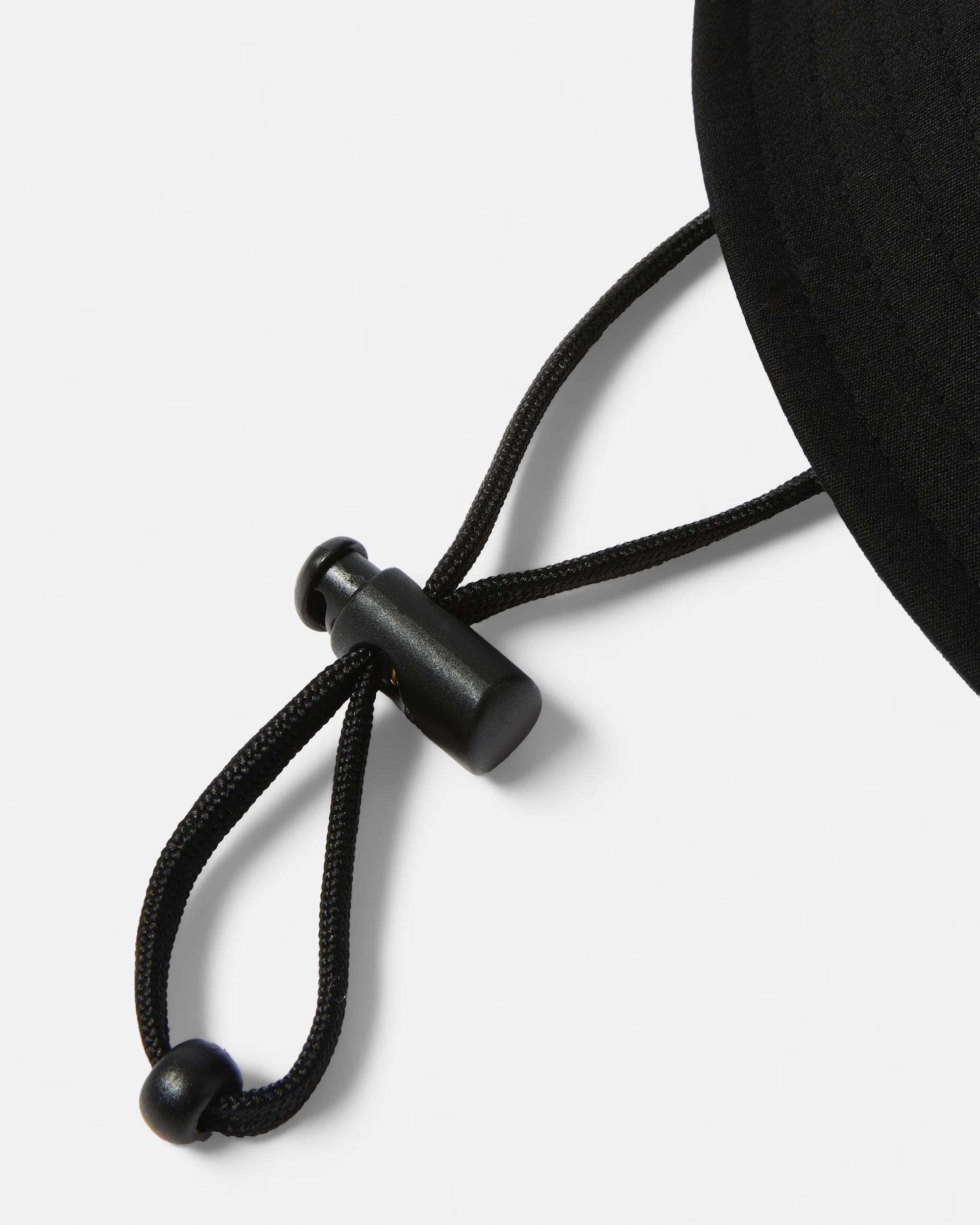 3 Water Resistant Wide Brim Hat Black, 3 of 4