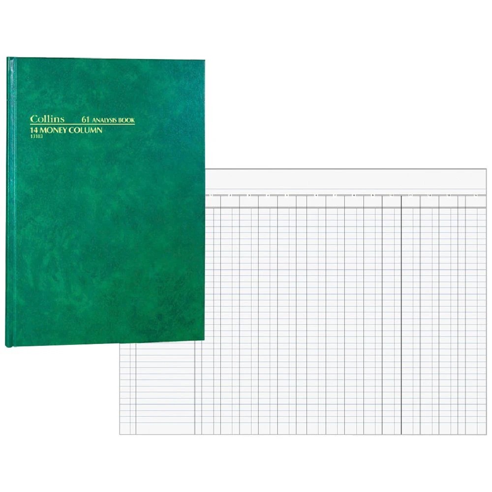 1 Collins 61 A4 Analysis Book 14 Money Column, 1 of 1