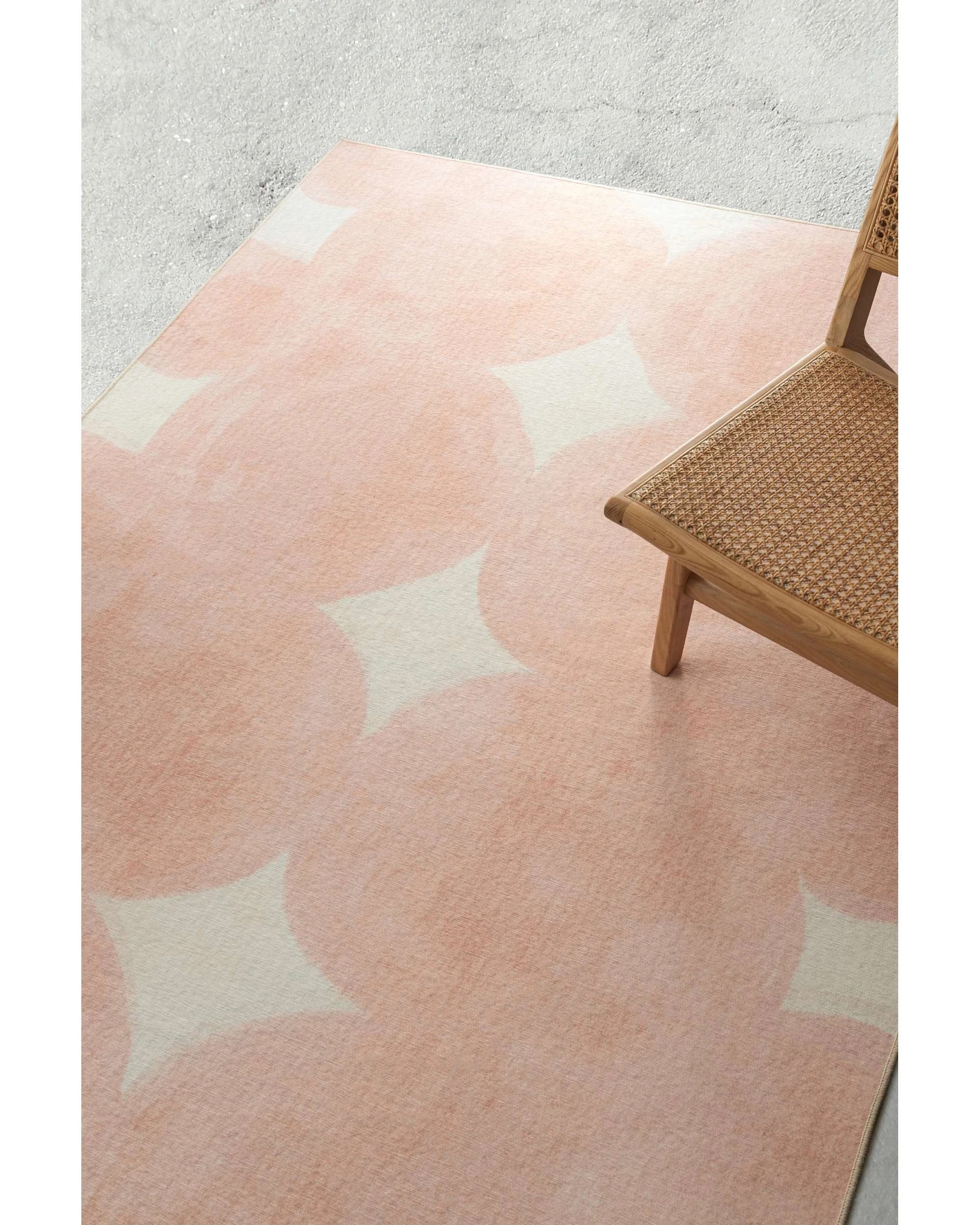 3 Loopsie Gables Washable Indoor Outdoor Rug-400cm x 300cm - Orange, 3 of 8