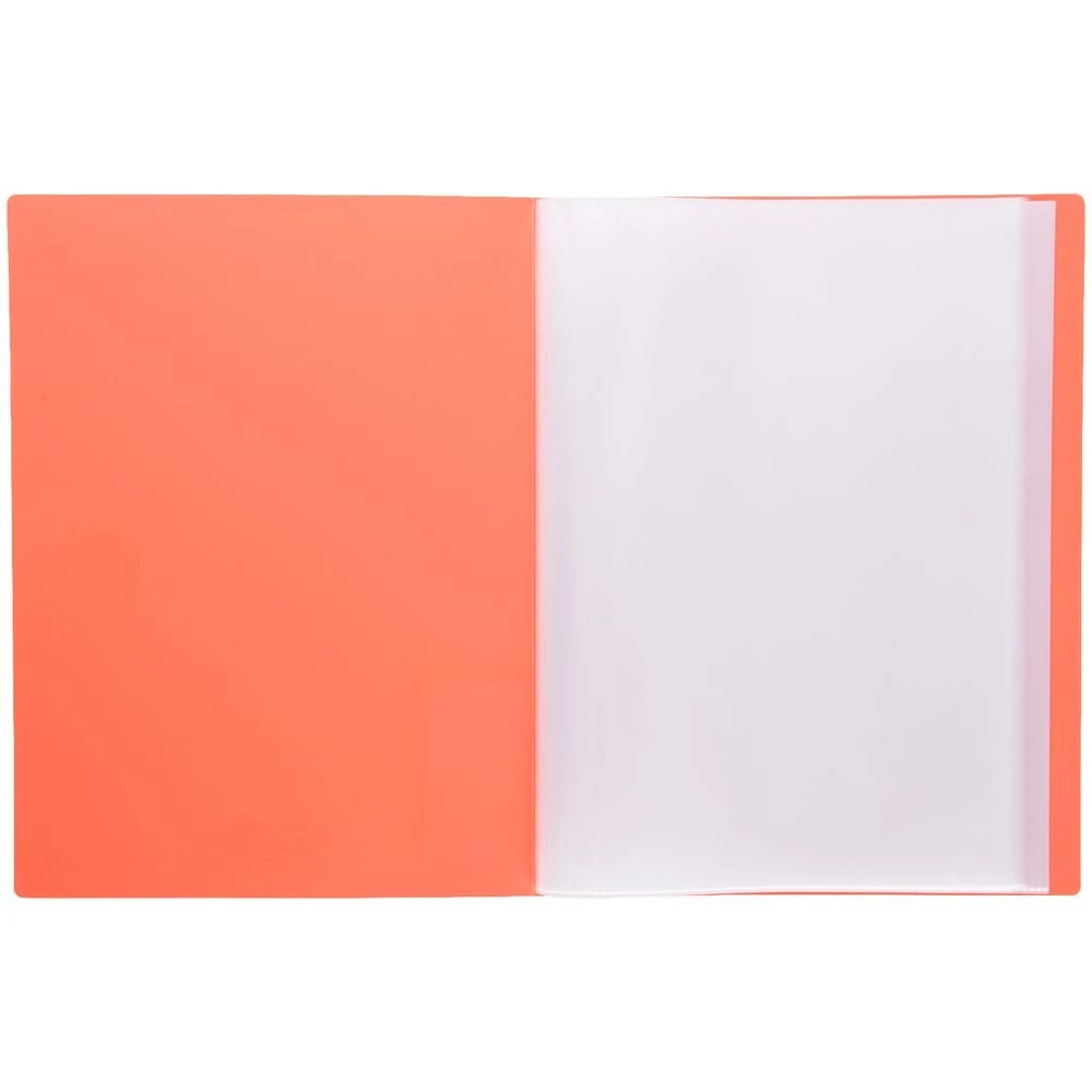 3 Aqua Drops Display Book A4 20 Pockets Vivid Red, 3 of 4