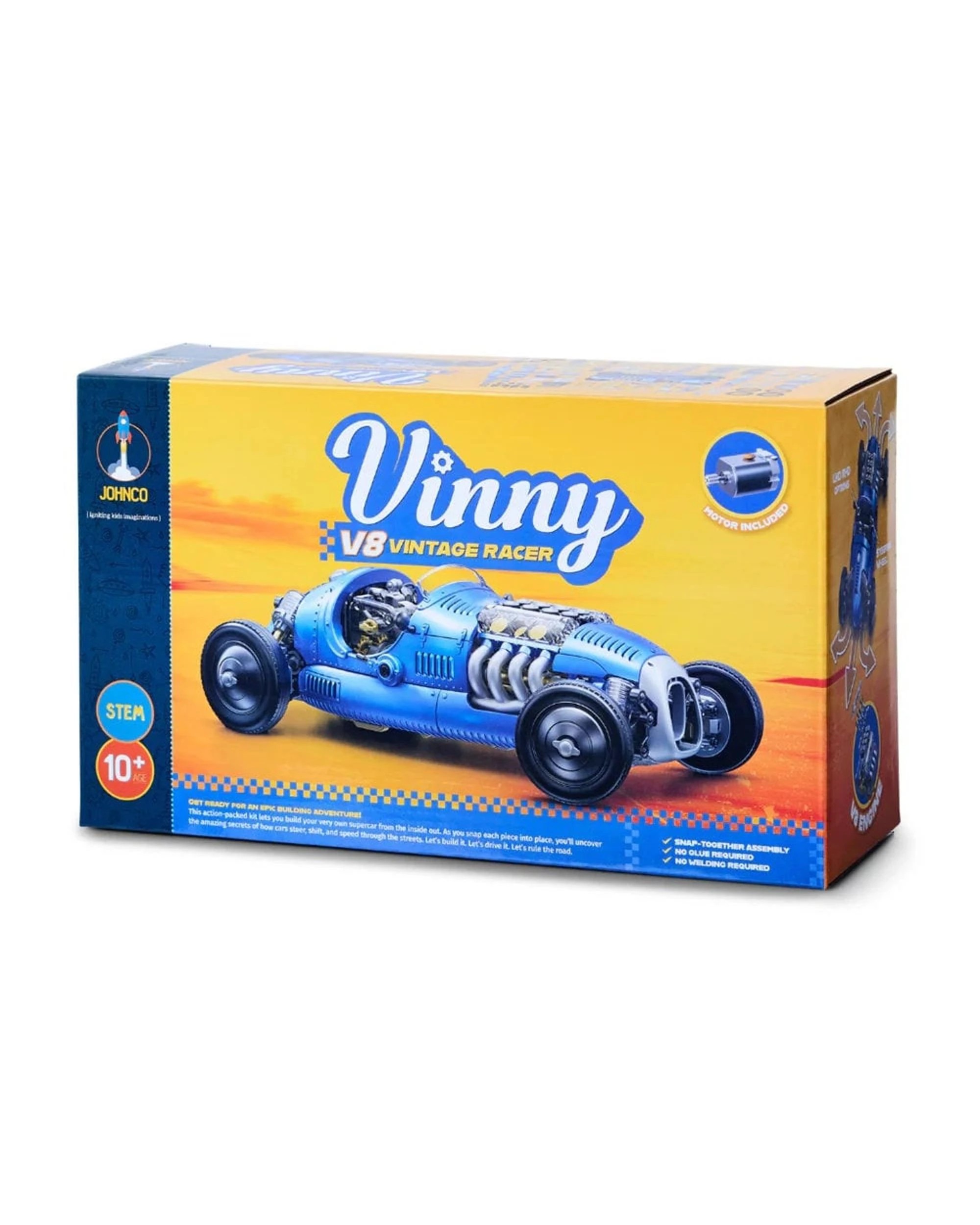 1 Johnco Vinny V8 Vintage Racer Model Kit, 1 of 3