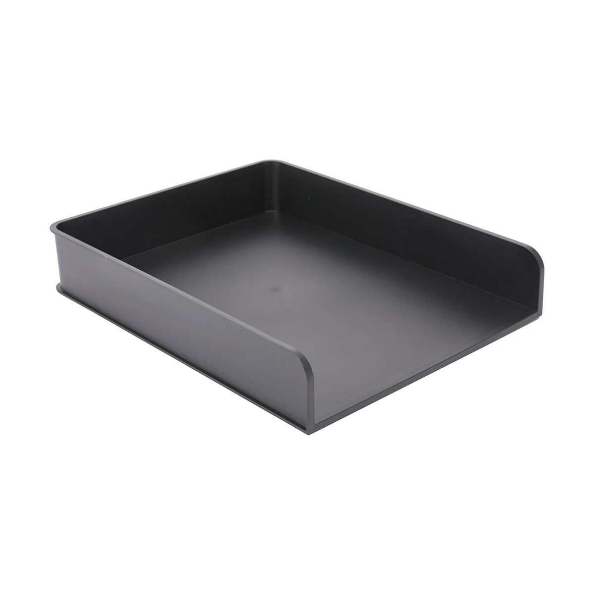 3 Desk Tray - Black, 3 of 7